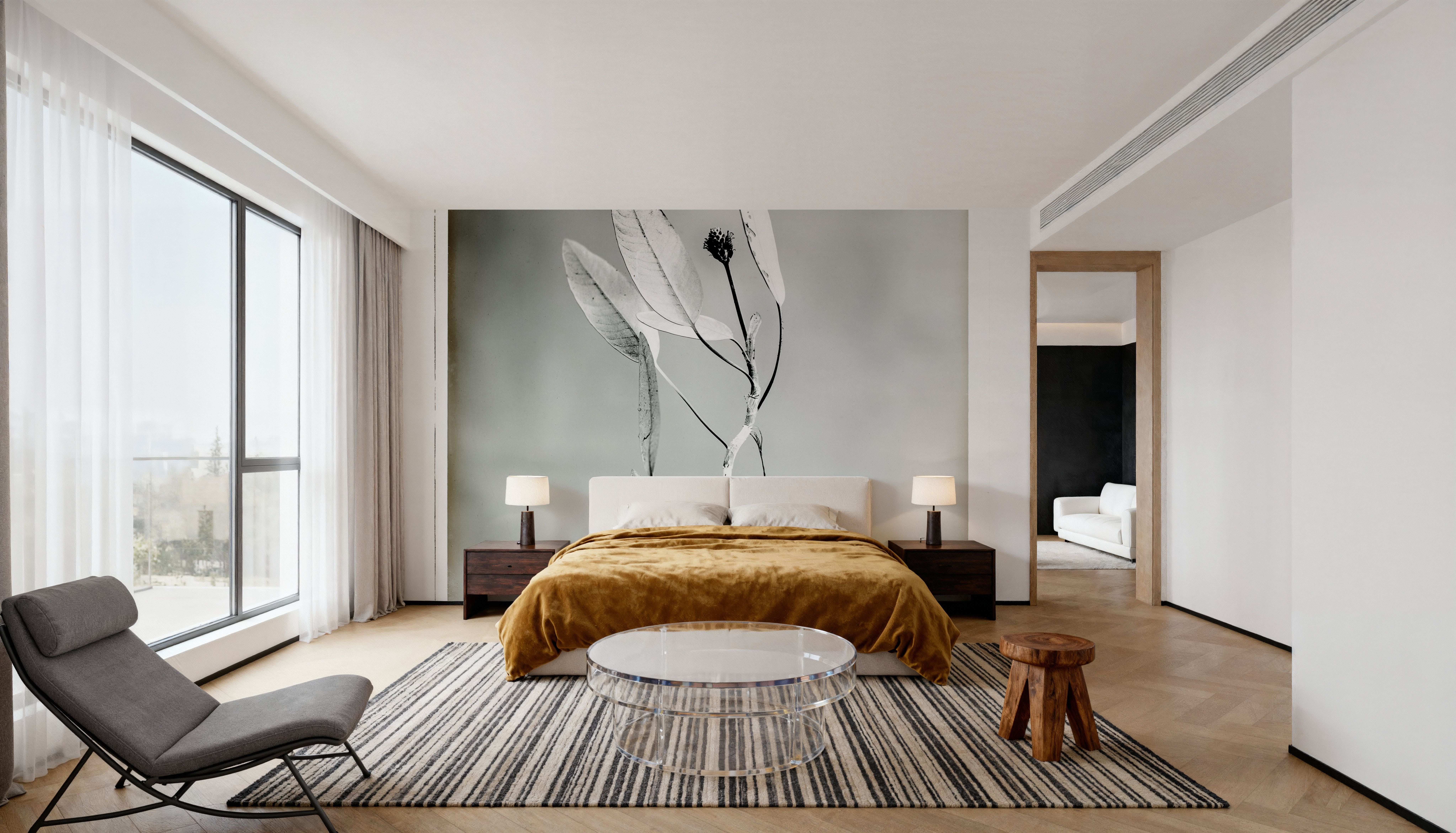 Glass Plate VI, Papel pintado