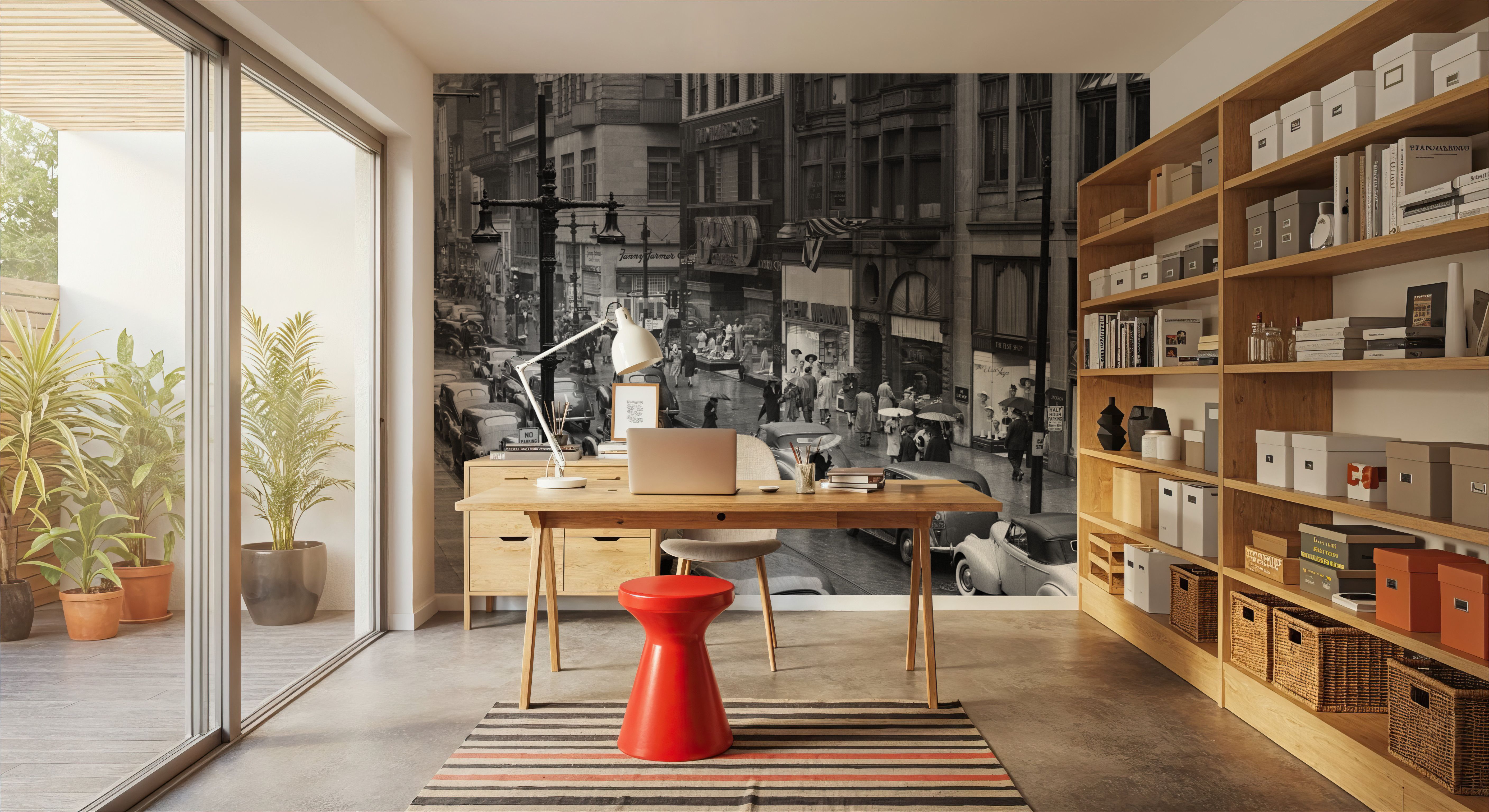 Vintage City Rain
