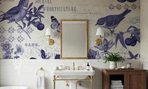 Botanical Blue I