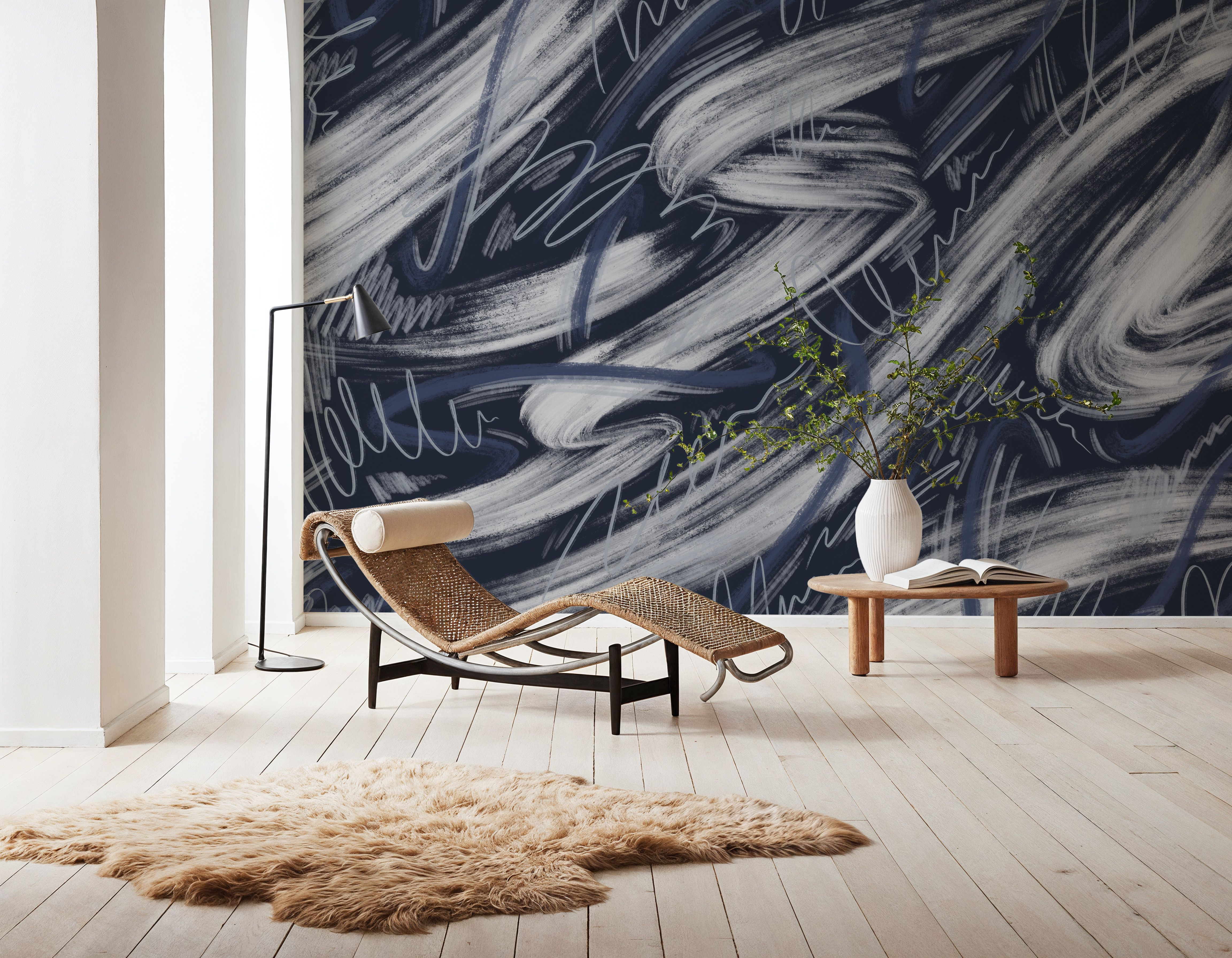 Scribble Flow, Blueberry