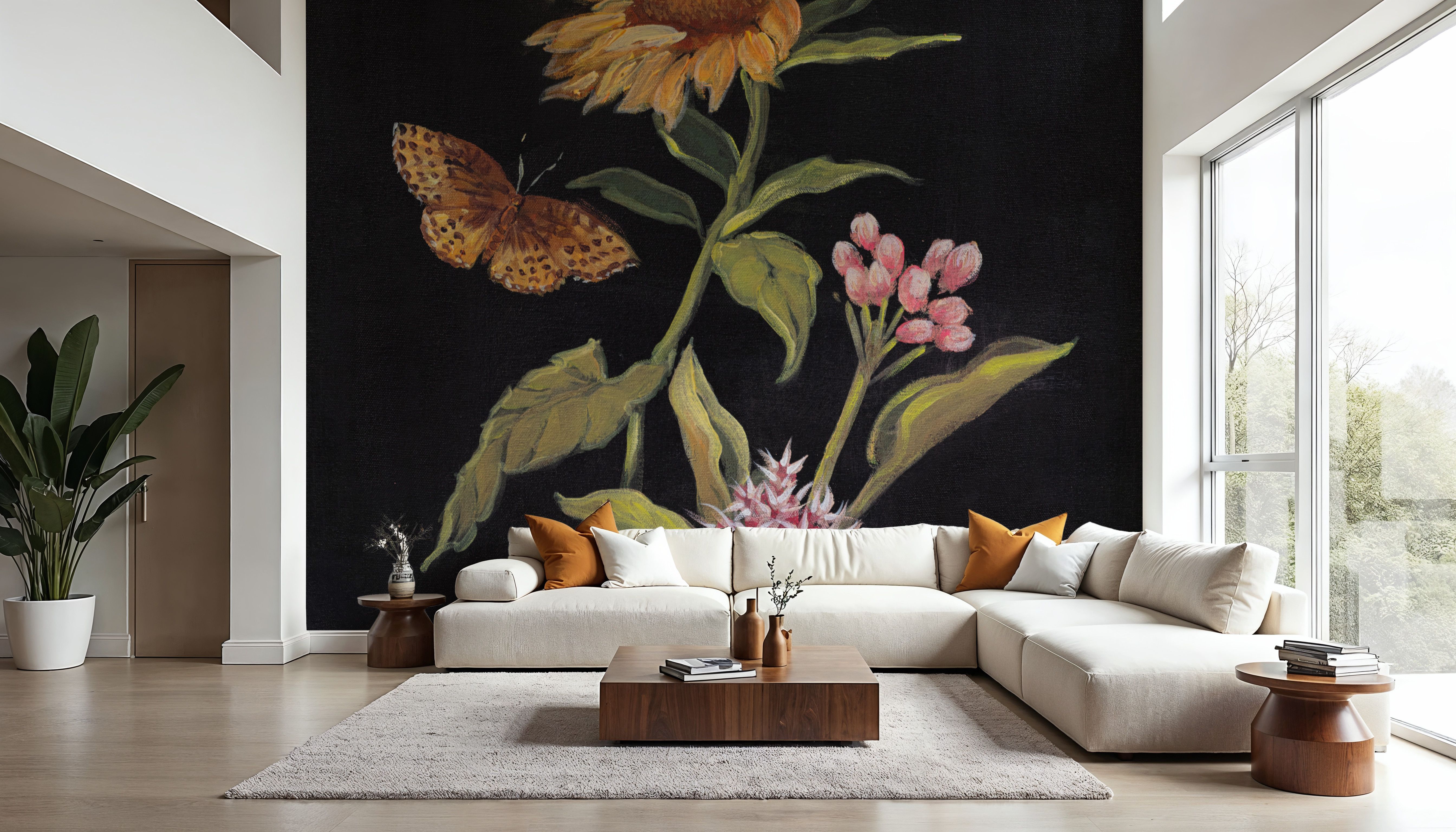 Botanical Beauty III, Wallpaper