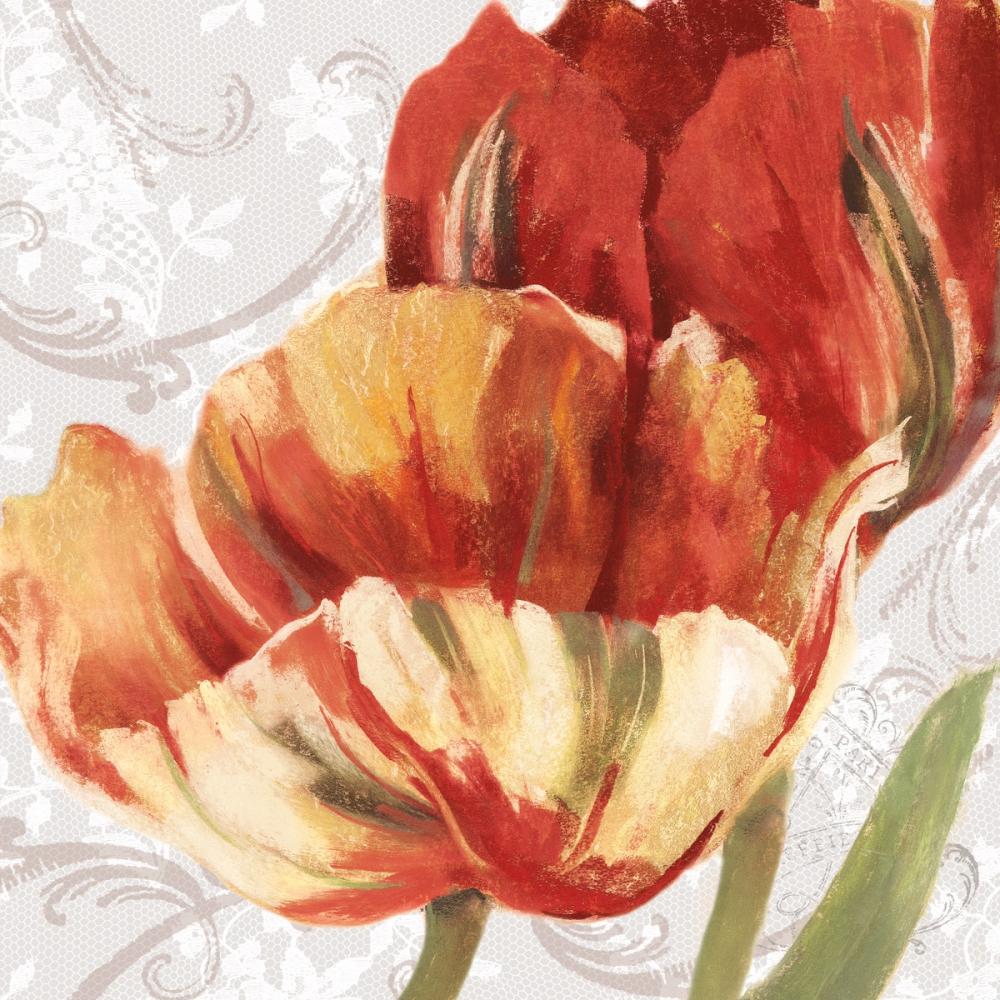 Spring Tulips Red II