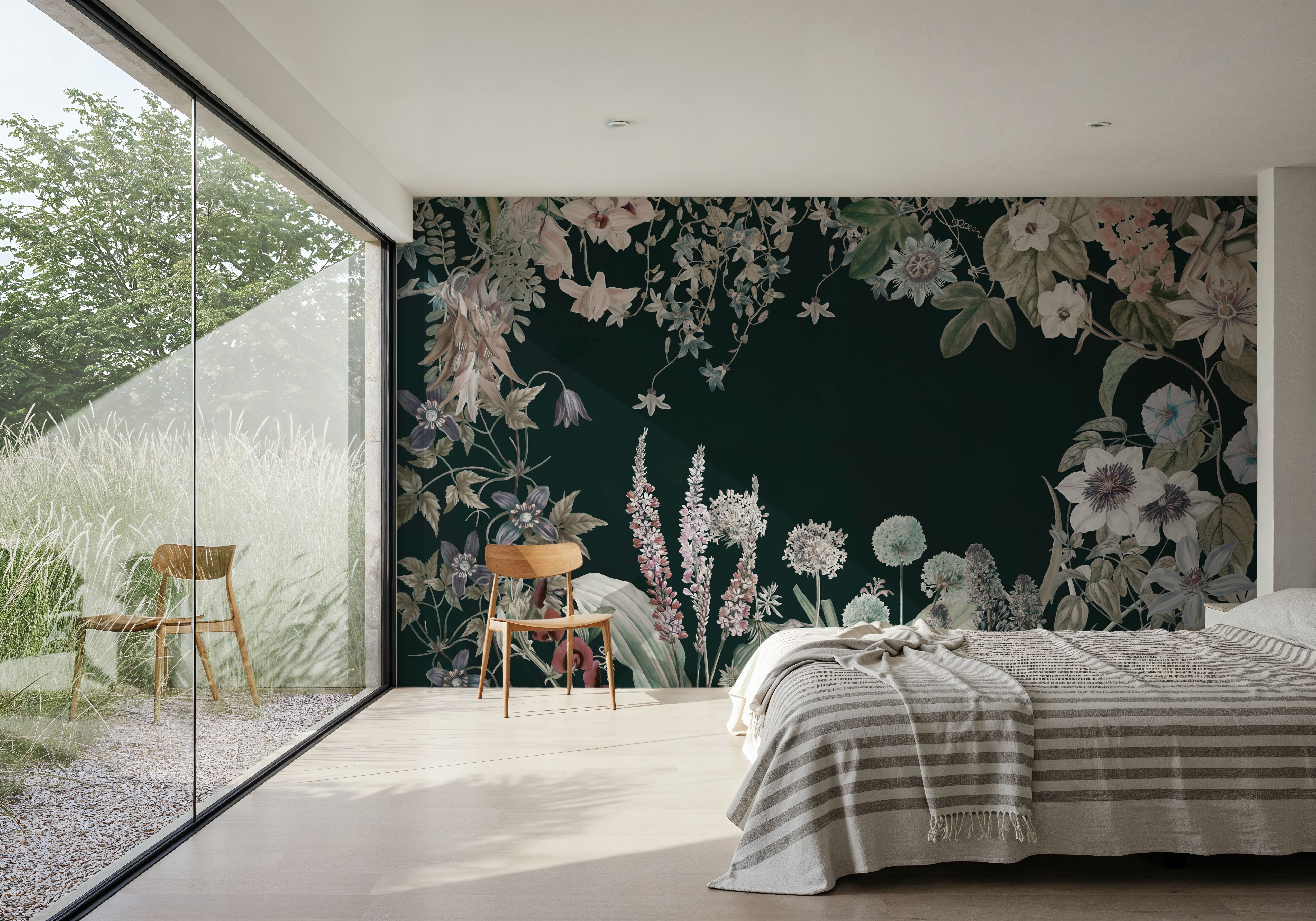 Coming Through Dark, Papier peint