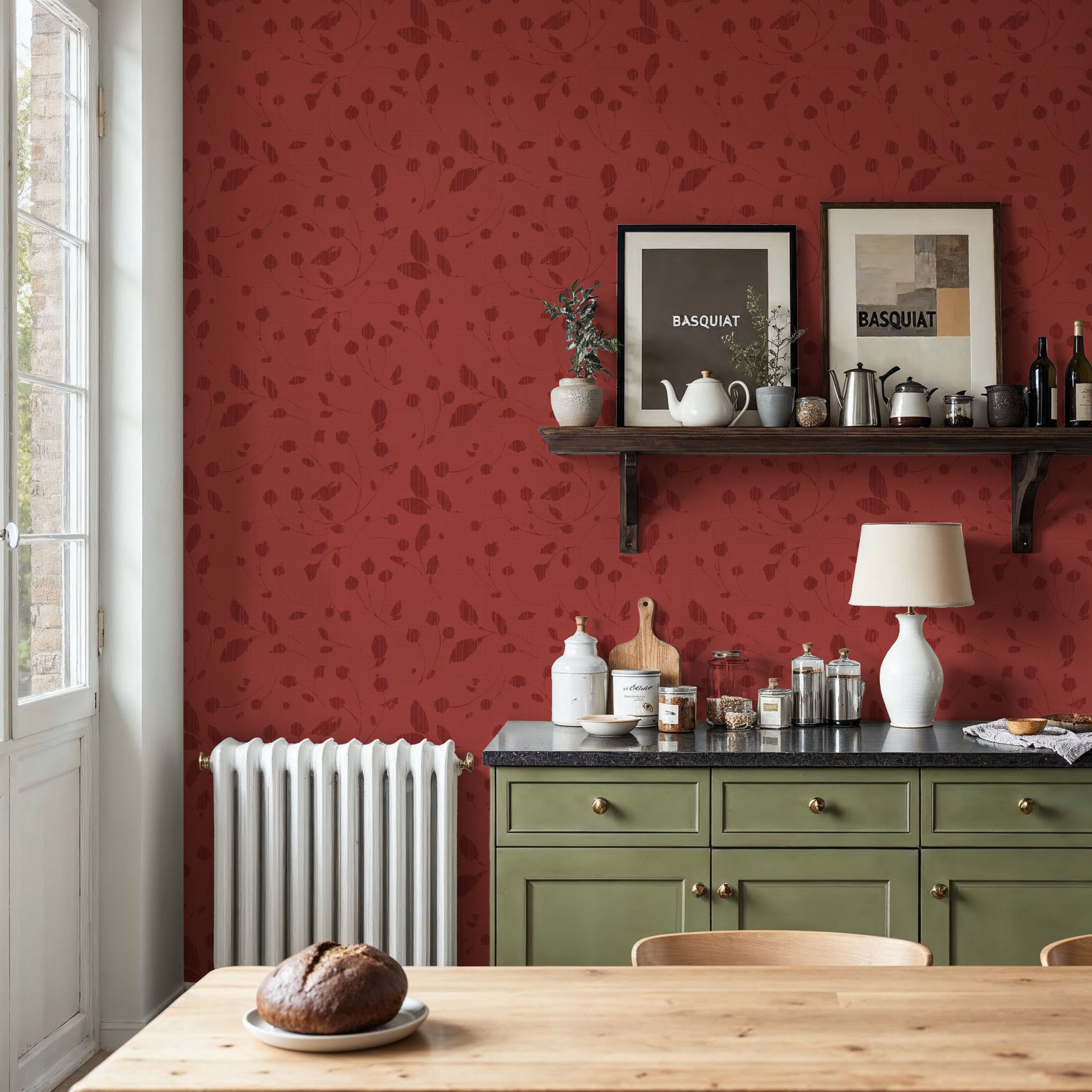 Time to Share Florals Red