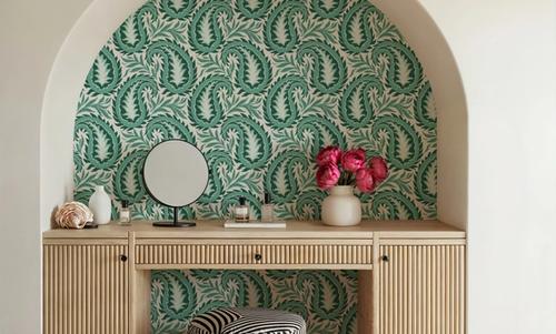 Botanical Paisley, Turqouise