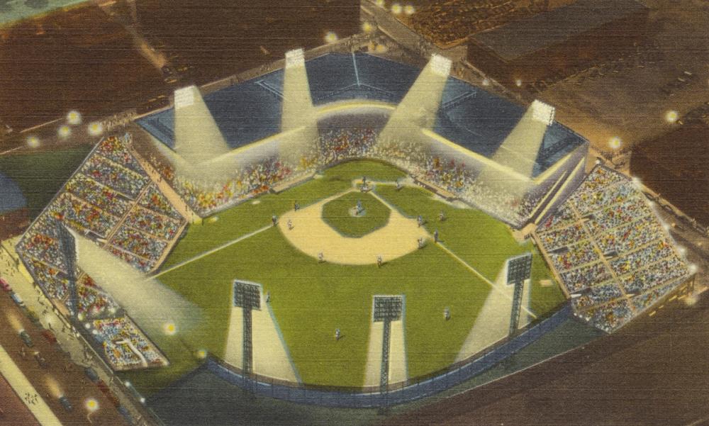 Greetings from some Hardball - Screenprint Postcard