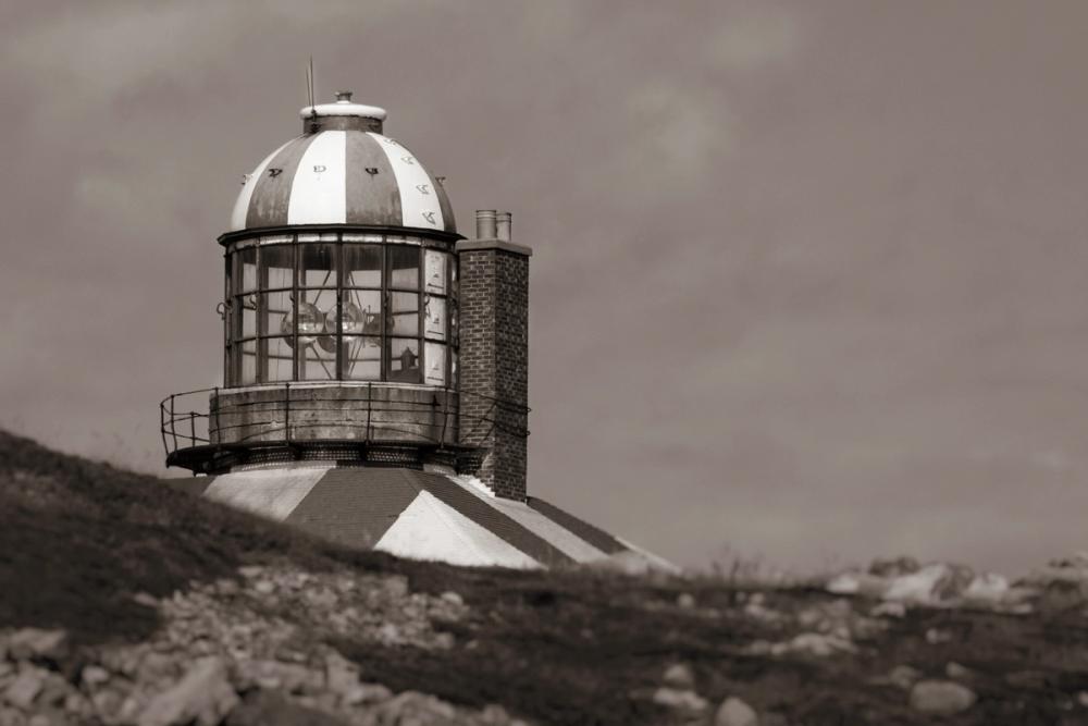 Cape Bona Vista Lighthouse III Sepia