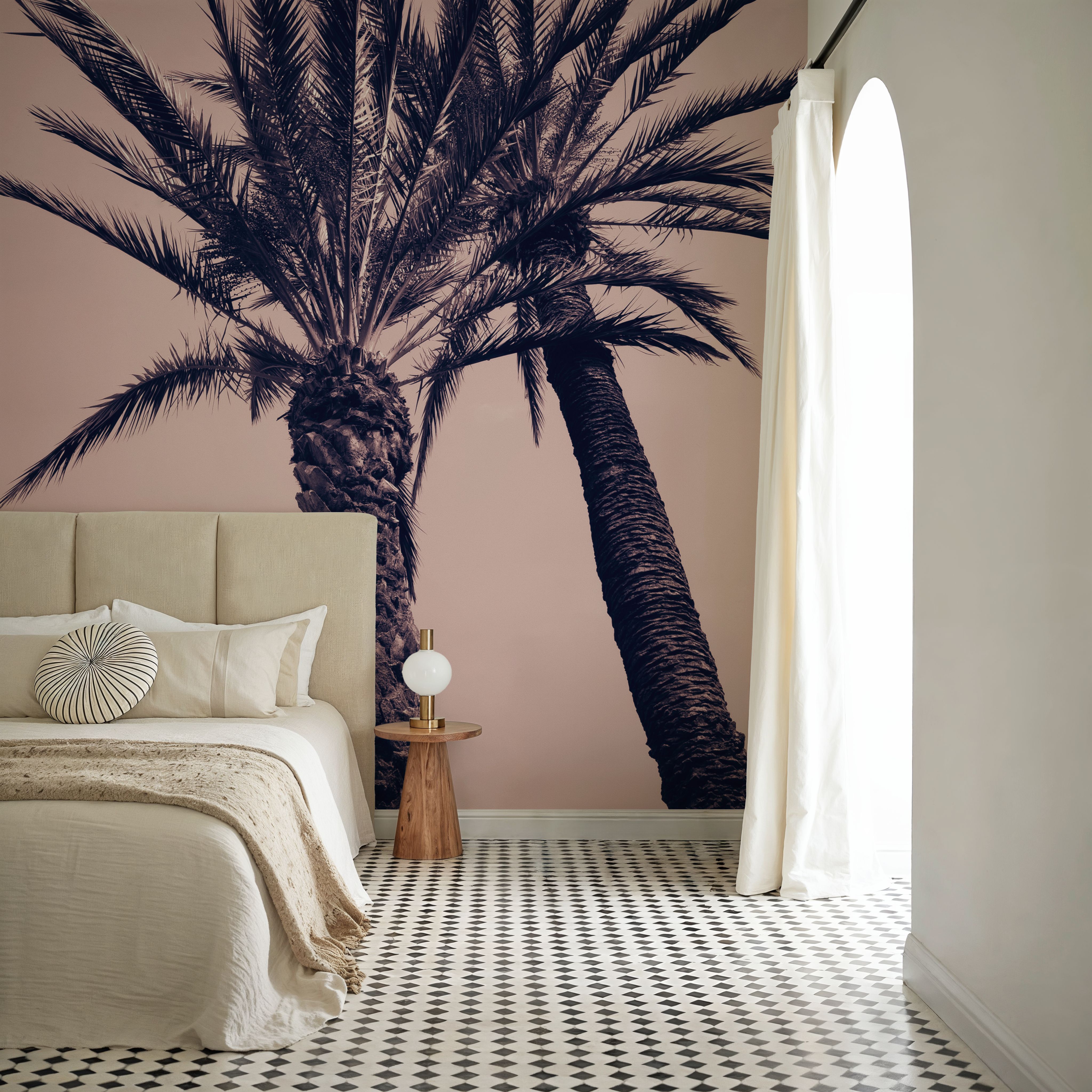 Pink Palms I