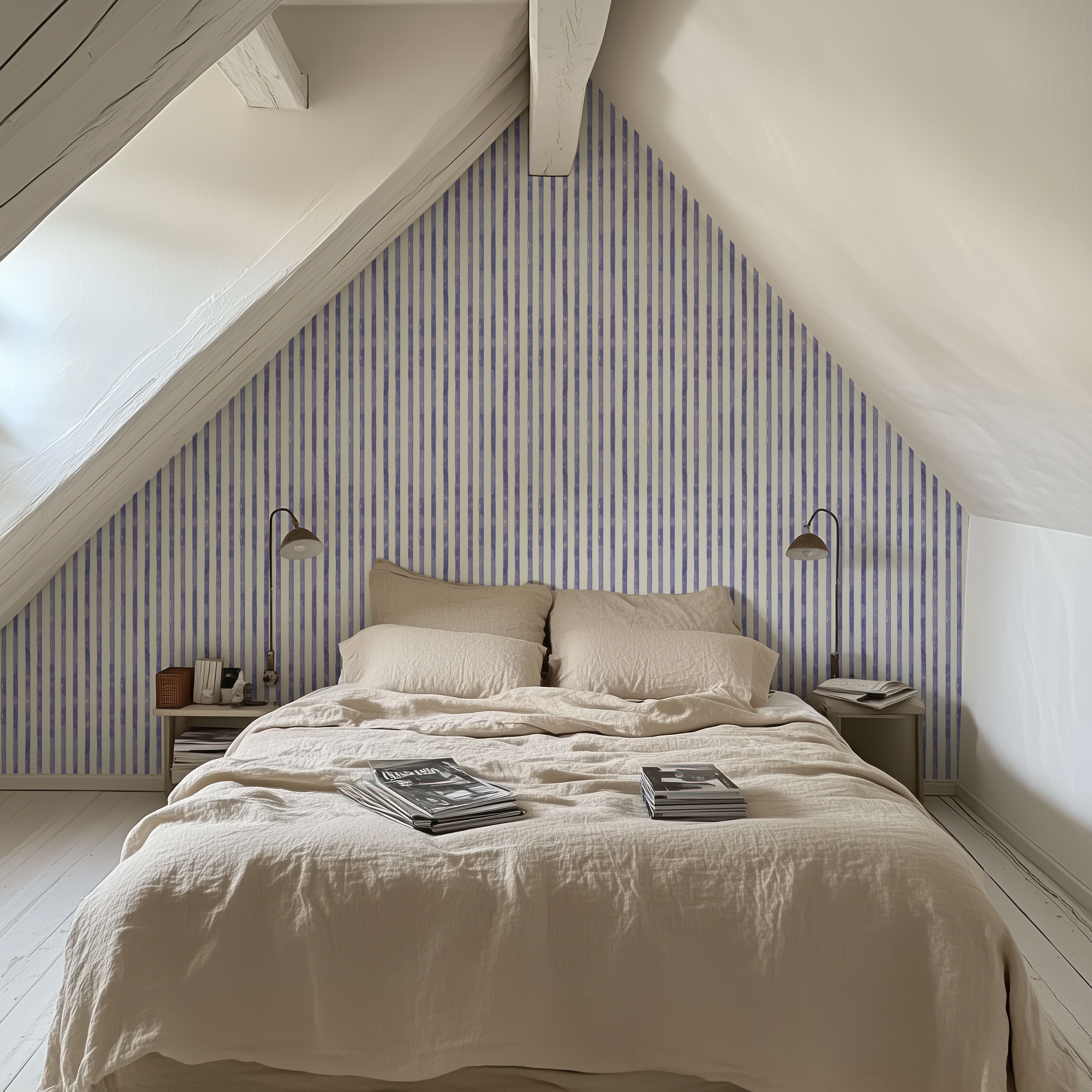 Botanical Blue Lines