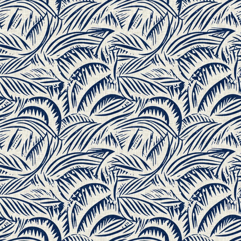 Swaying Leaves, Royal Blue