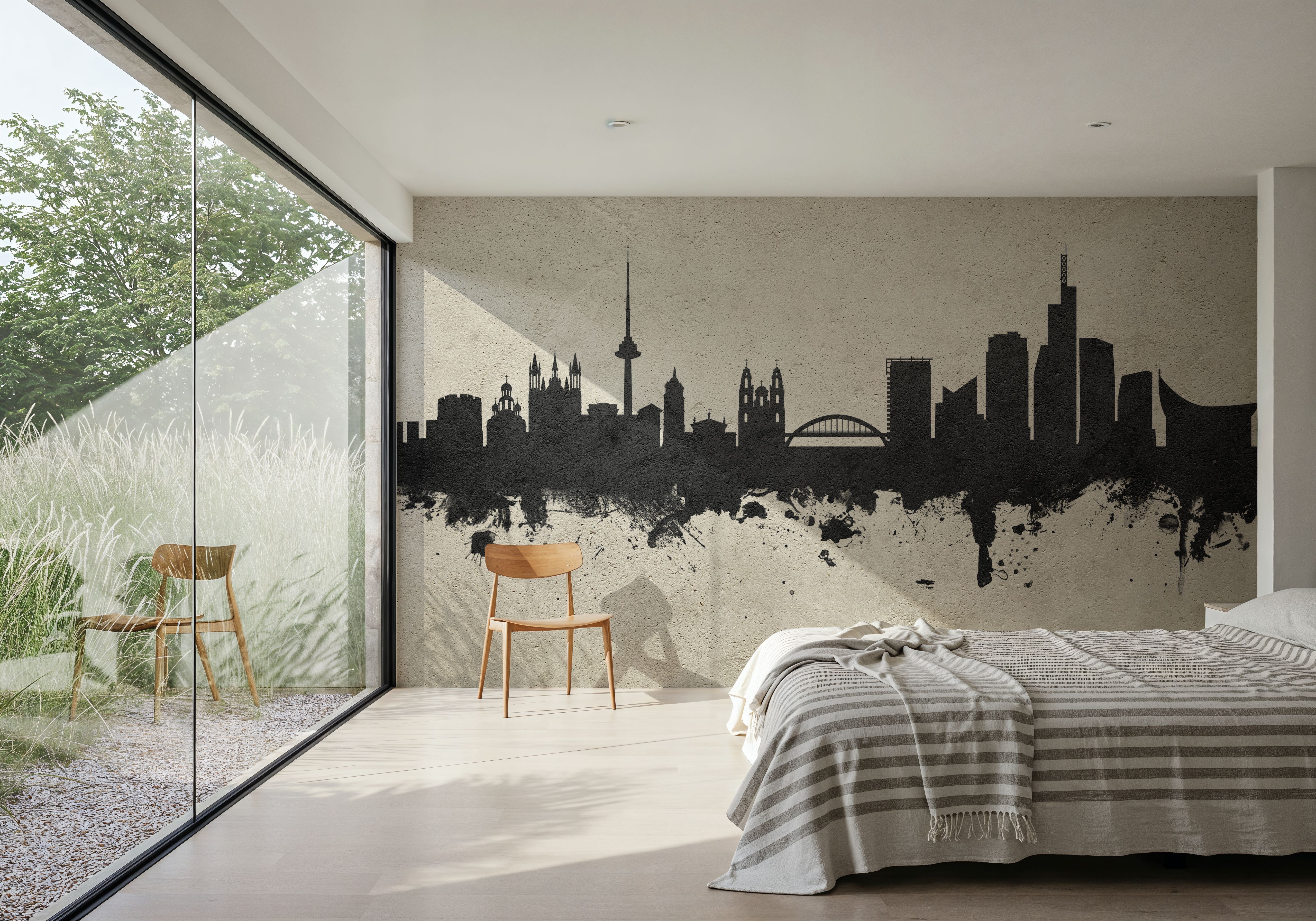 Vilnius Lithuania Skyline Concrete