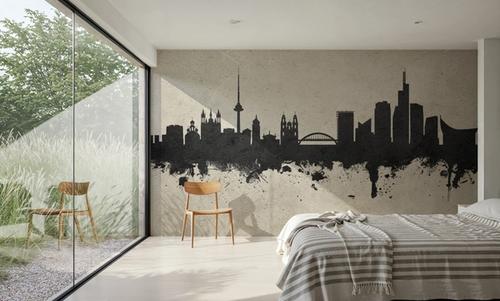 Vilnius Lithuania Skyline Concrete