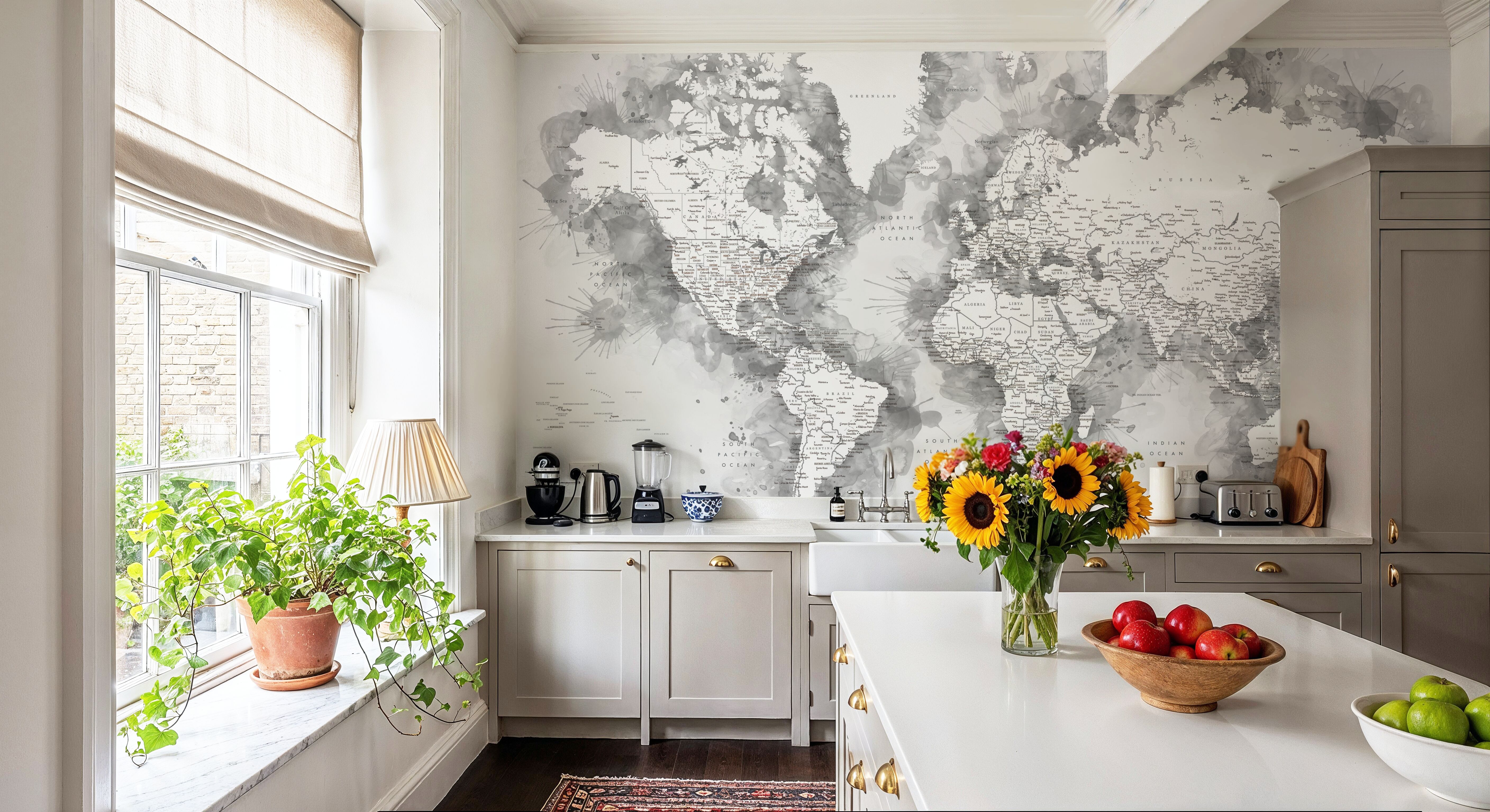 World Map Cities - Louiss