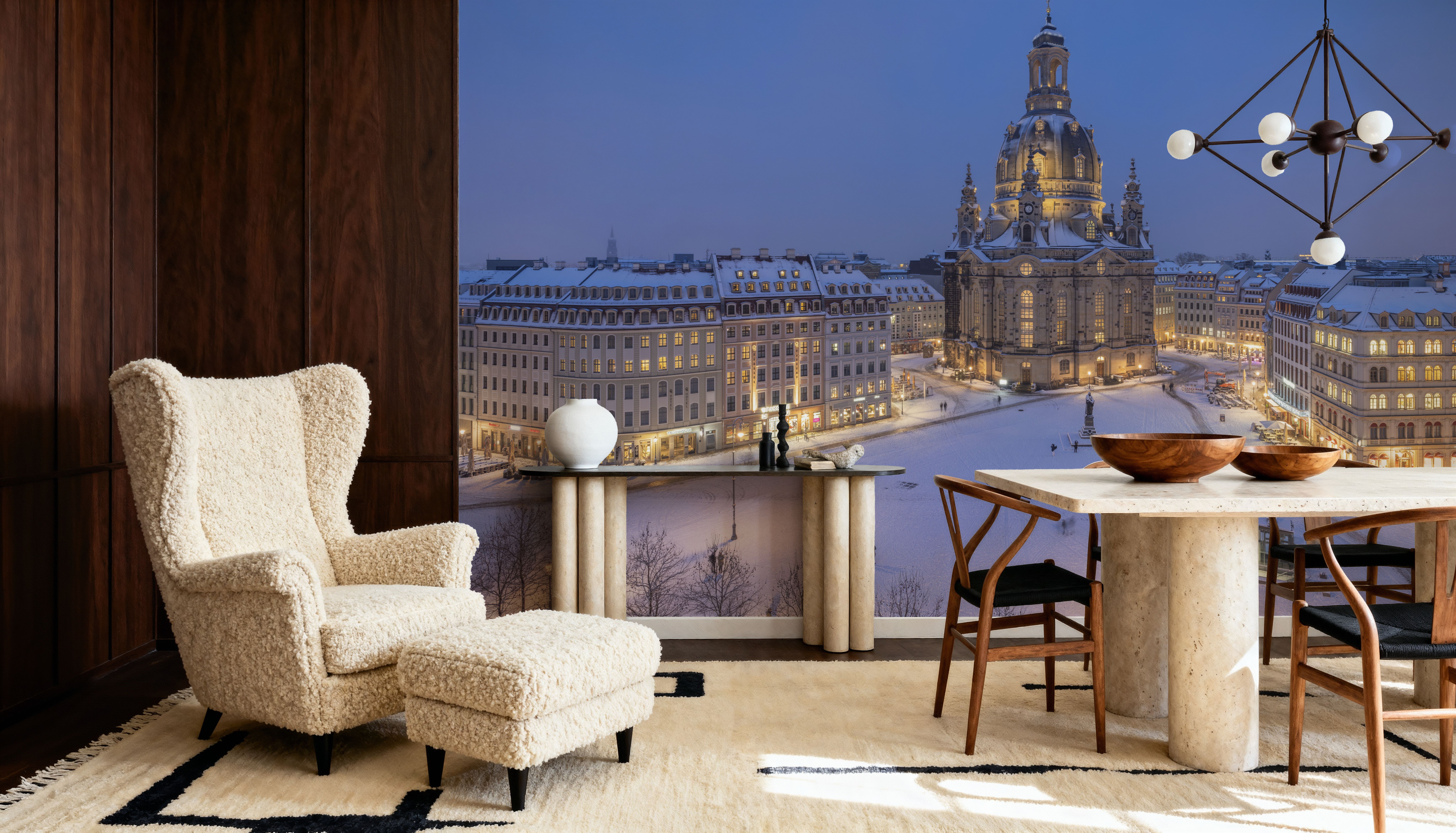 Cathedral Twilight, Papel pintado