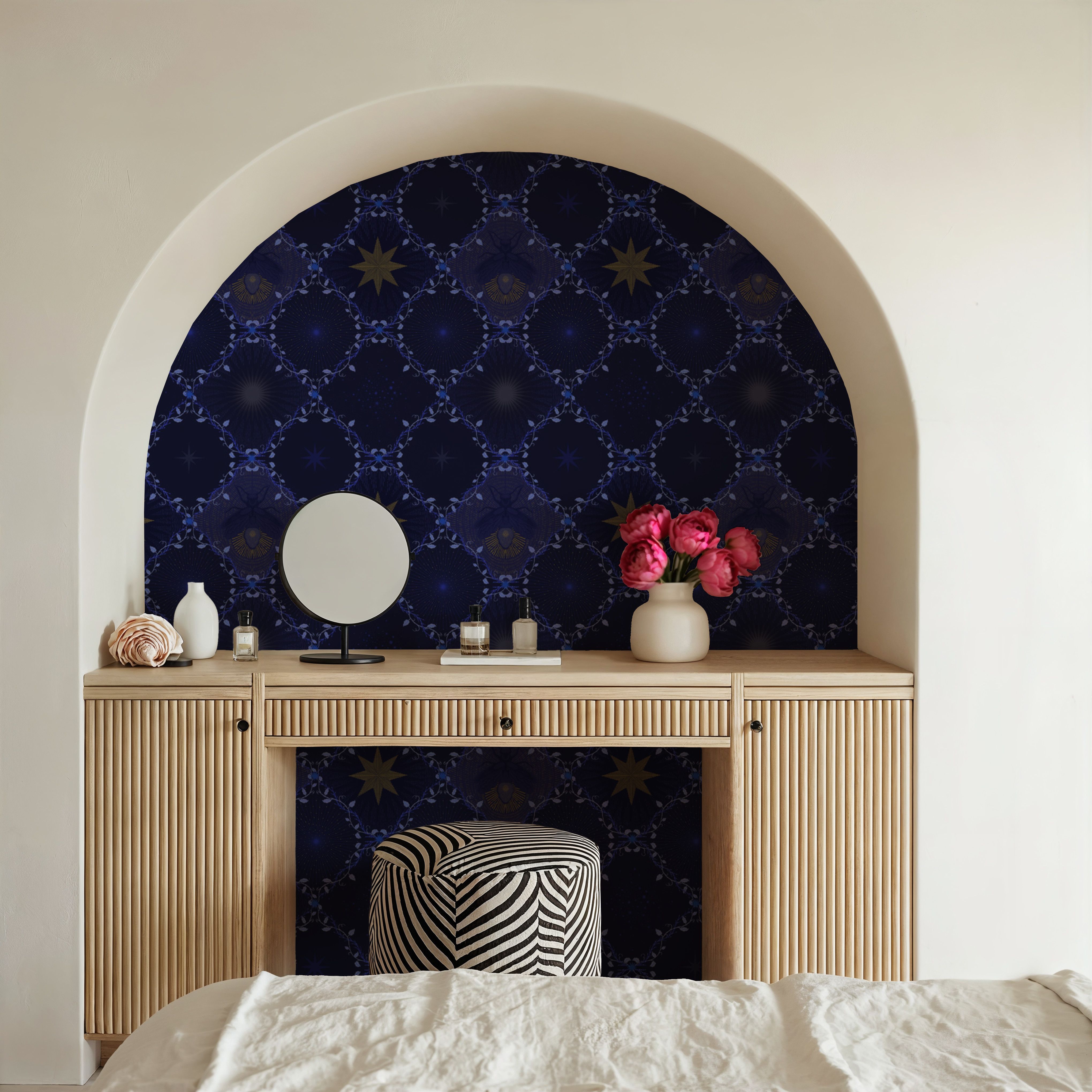 Ornamental Fireflies, Indigo