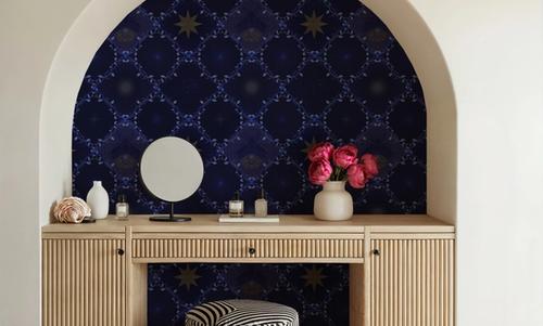 Ornamental Fireflies, Indigo