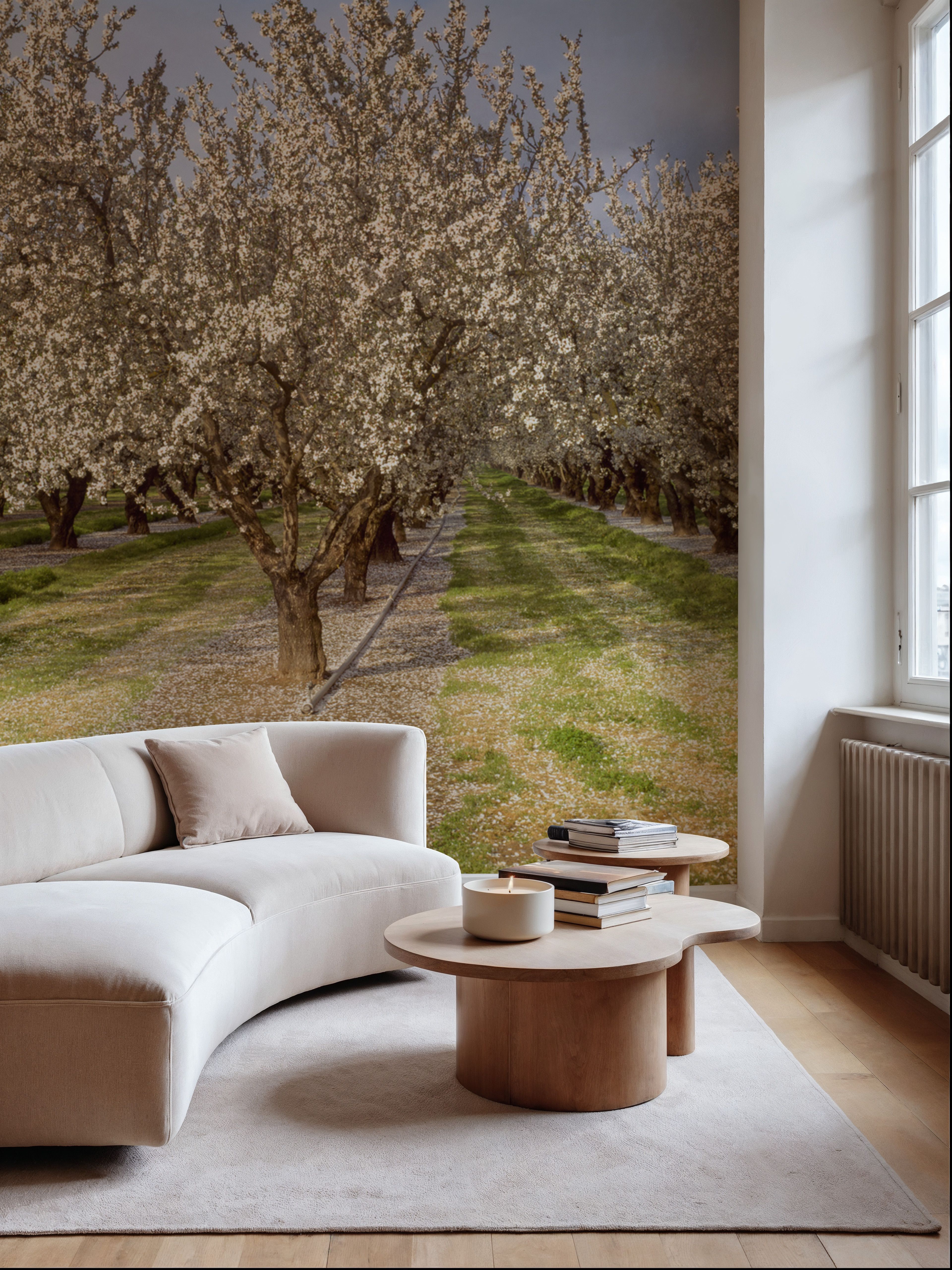 Blooming Almond Grove