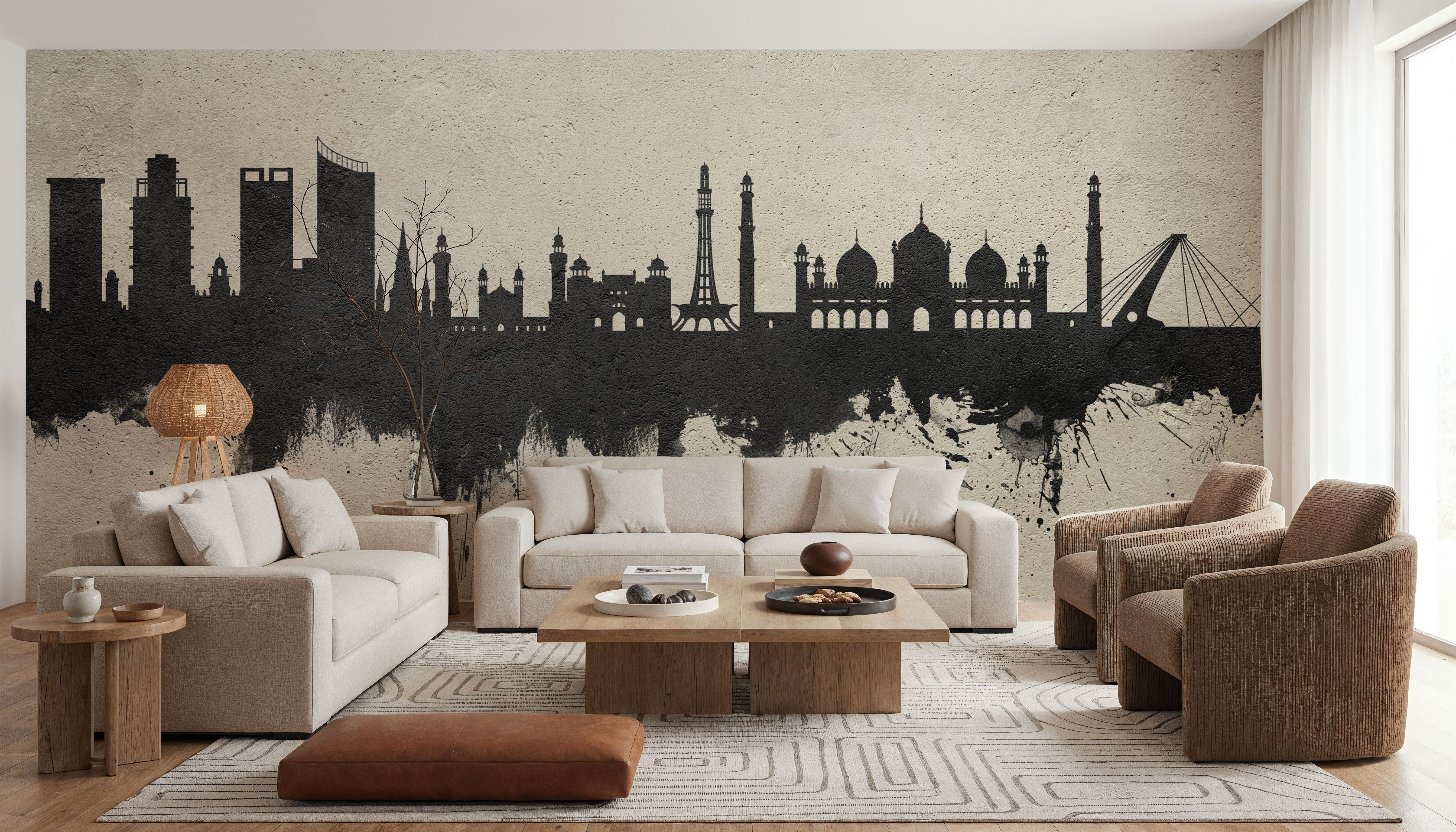 Lahore Pakistan Skyline Concrete