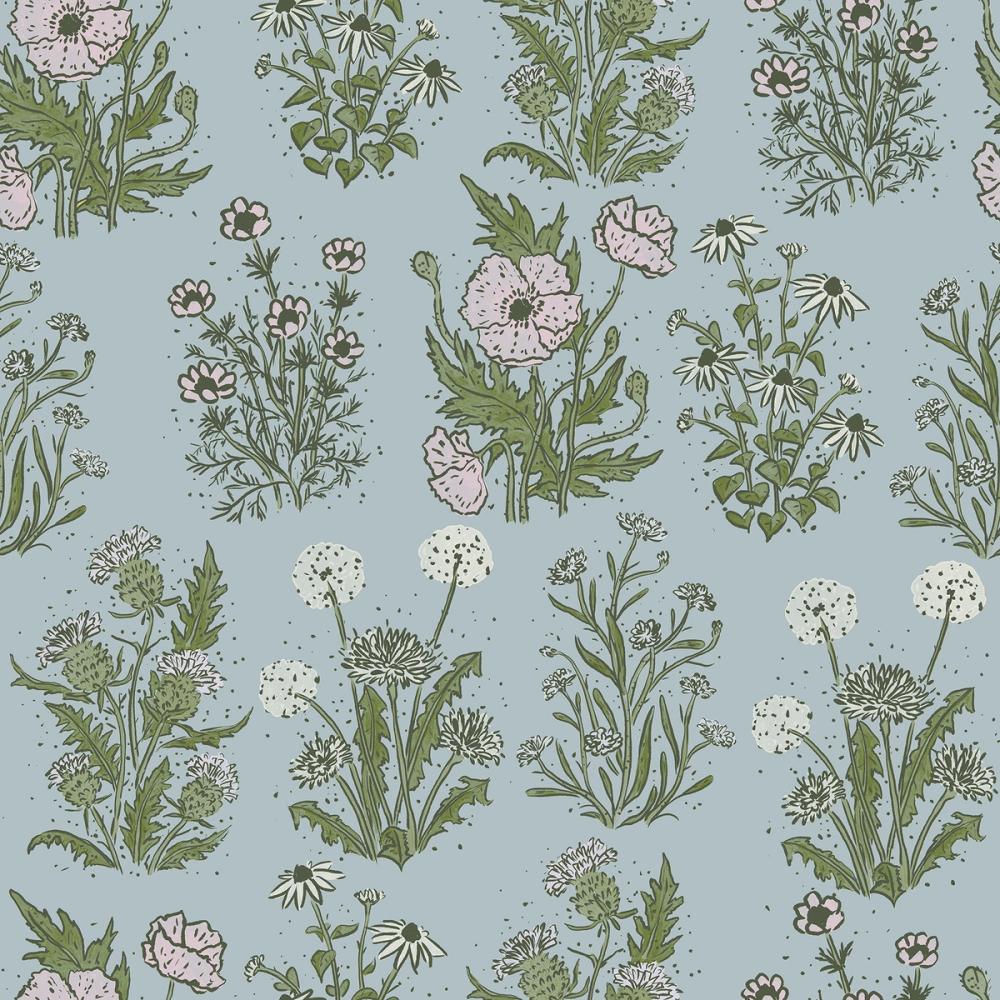 Wildflower Garden, French Blue