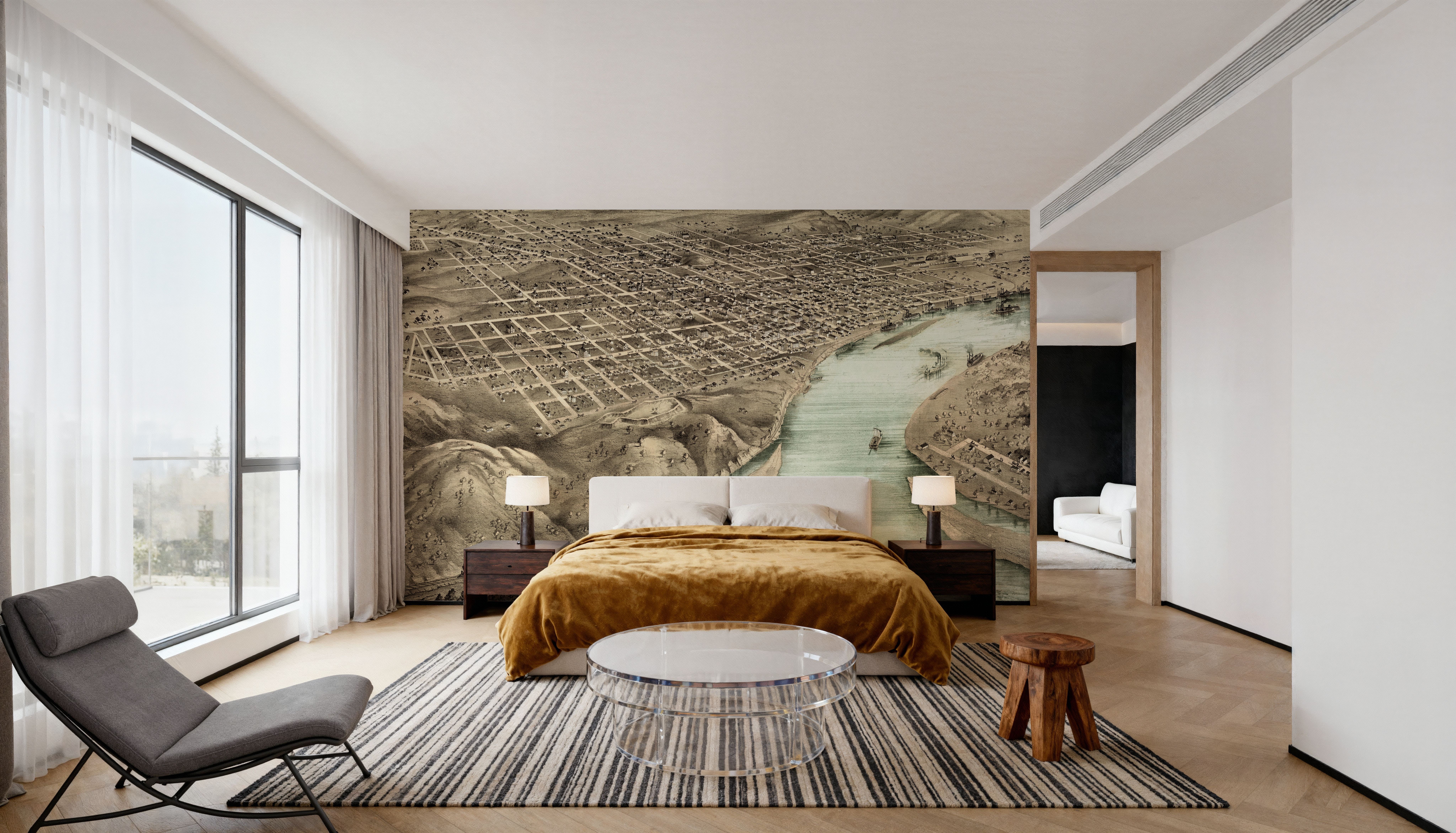 Old View of Saint Joseph, Missouri