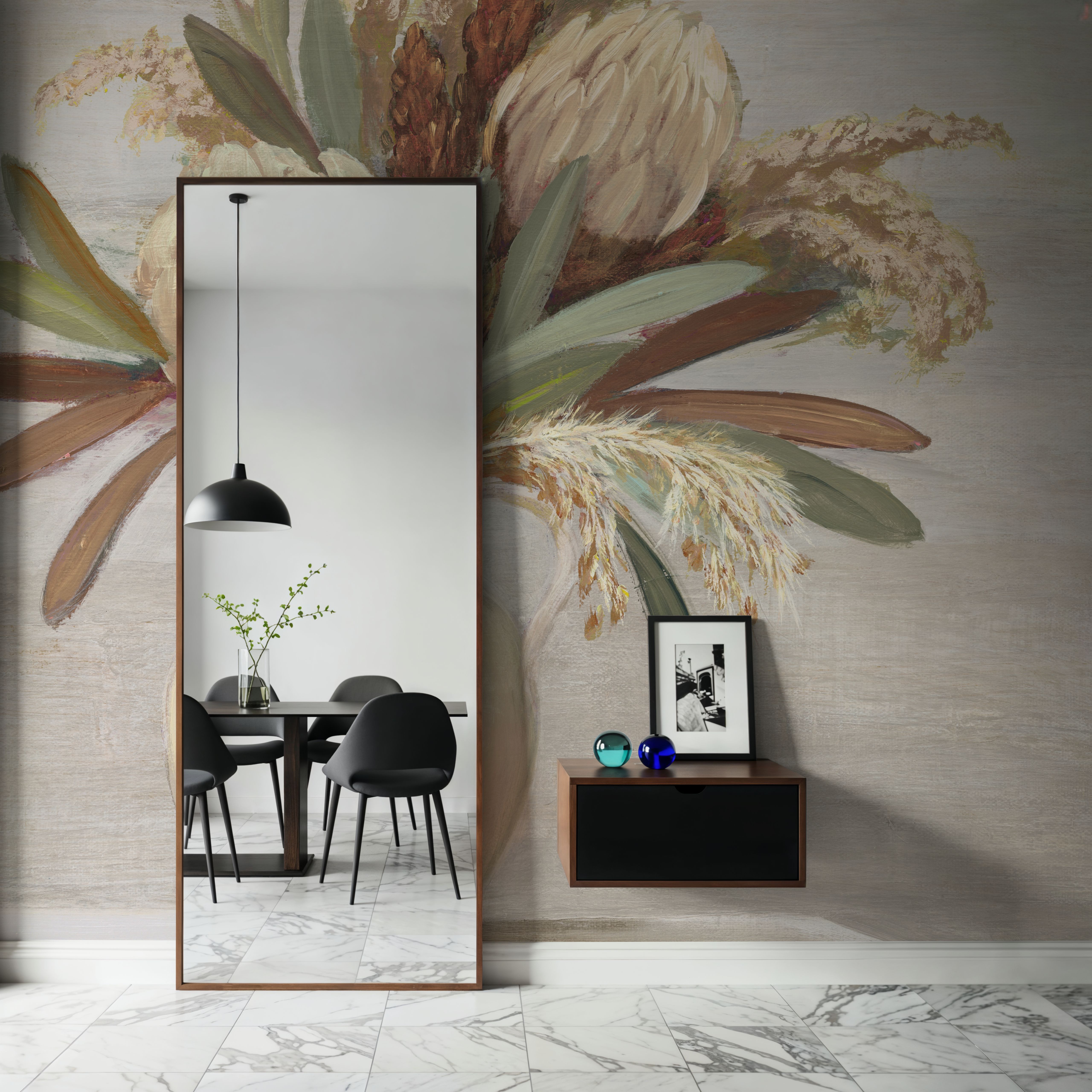 Protea Still Life II Neutral