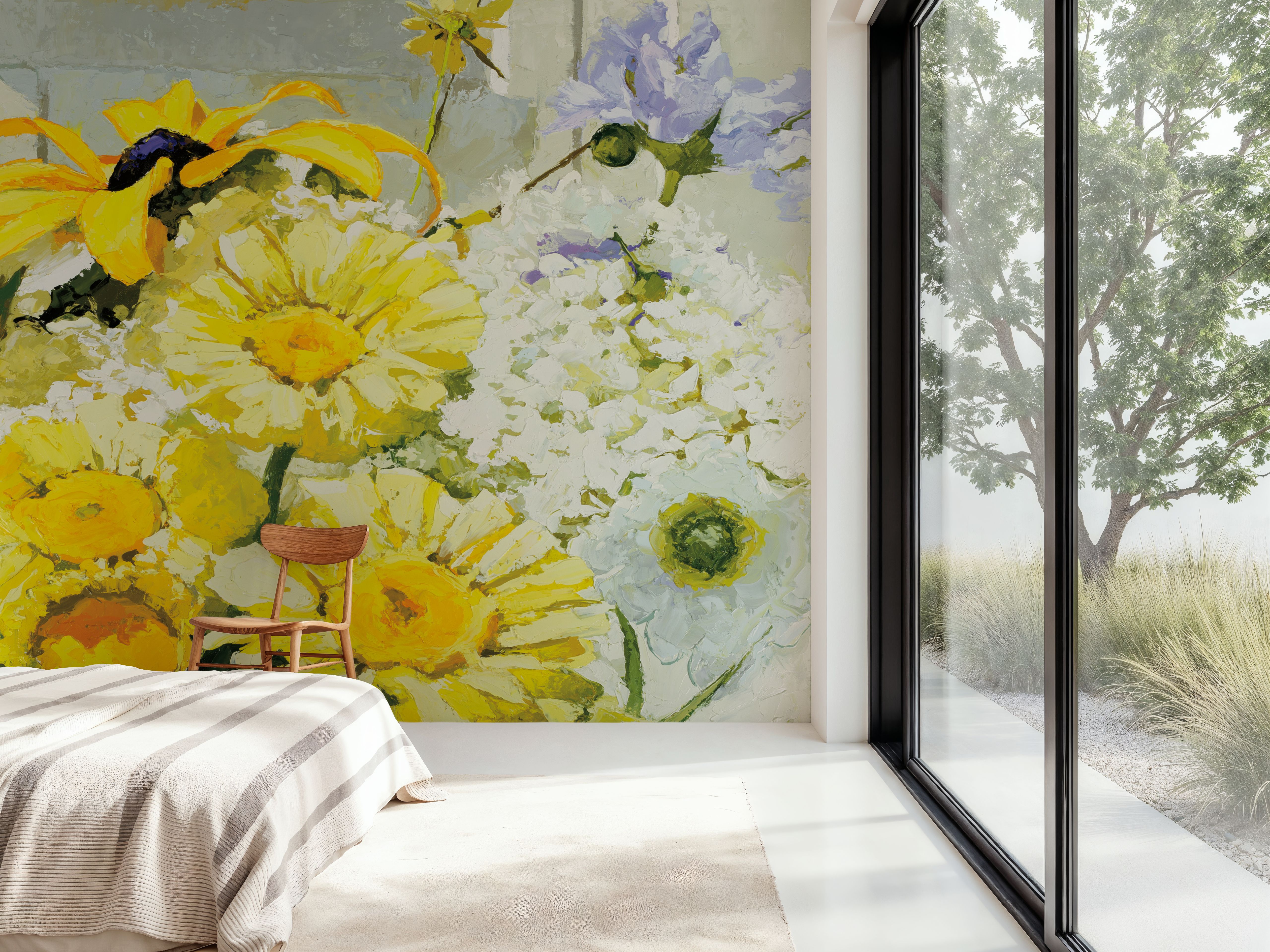 Cottage Susans and Daisies