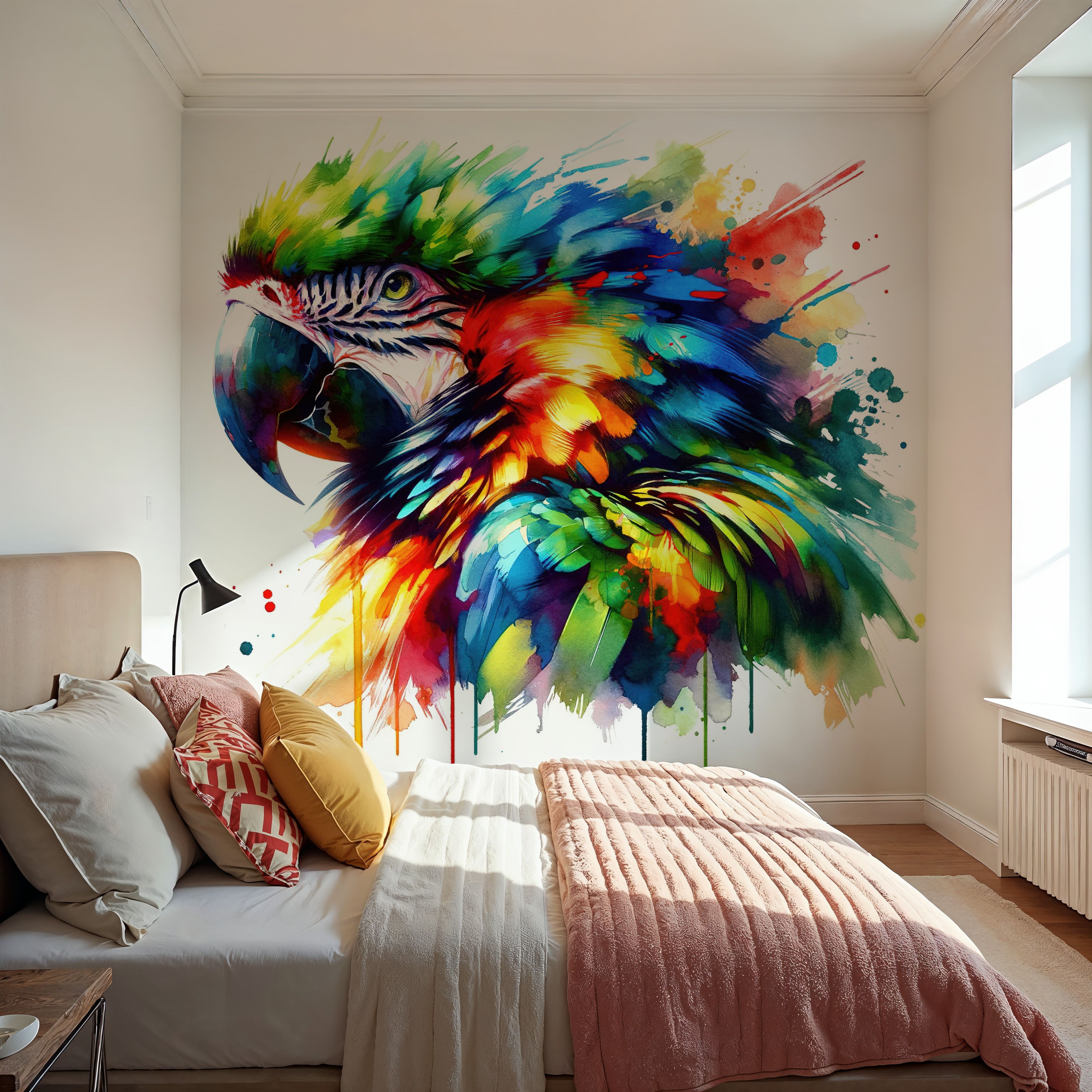 Vibrant Parrot's Tropical Essence