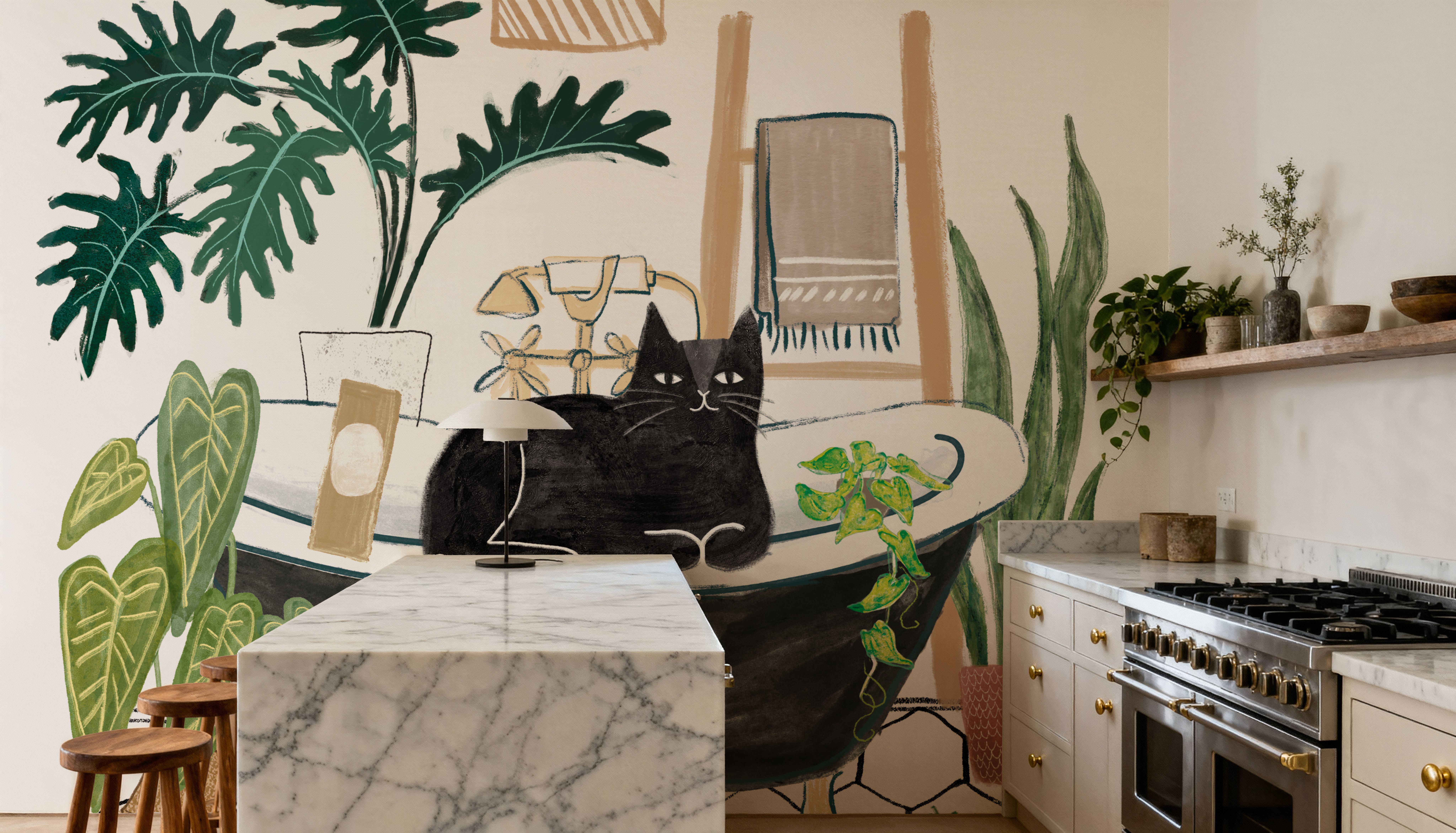 Urban Jungle Bath II Pet