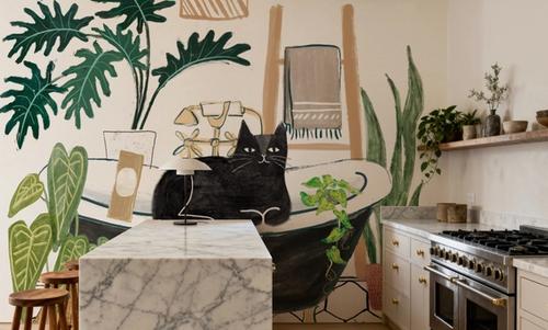 Urban Jungle Bath II Pet