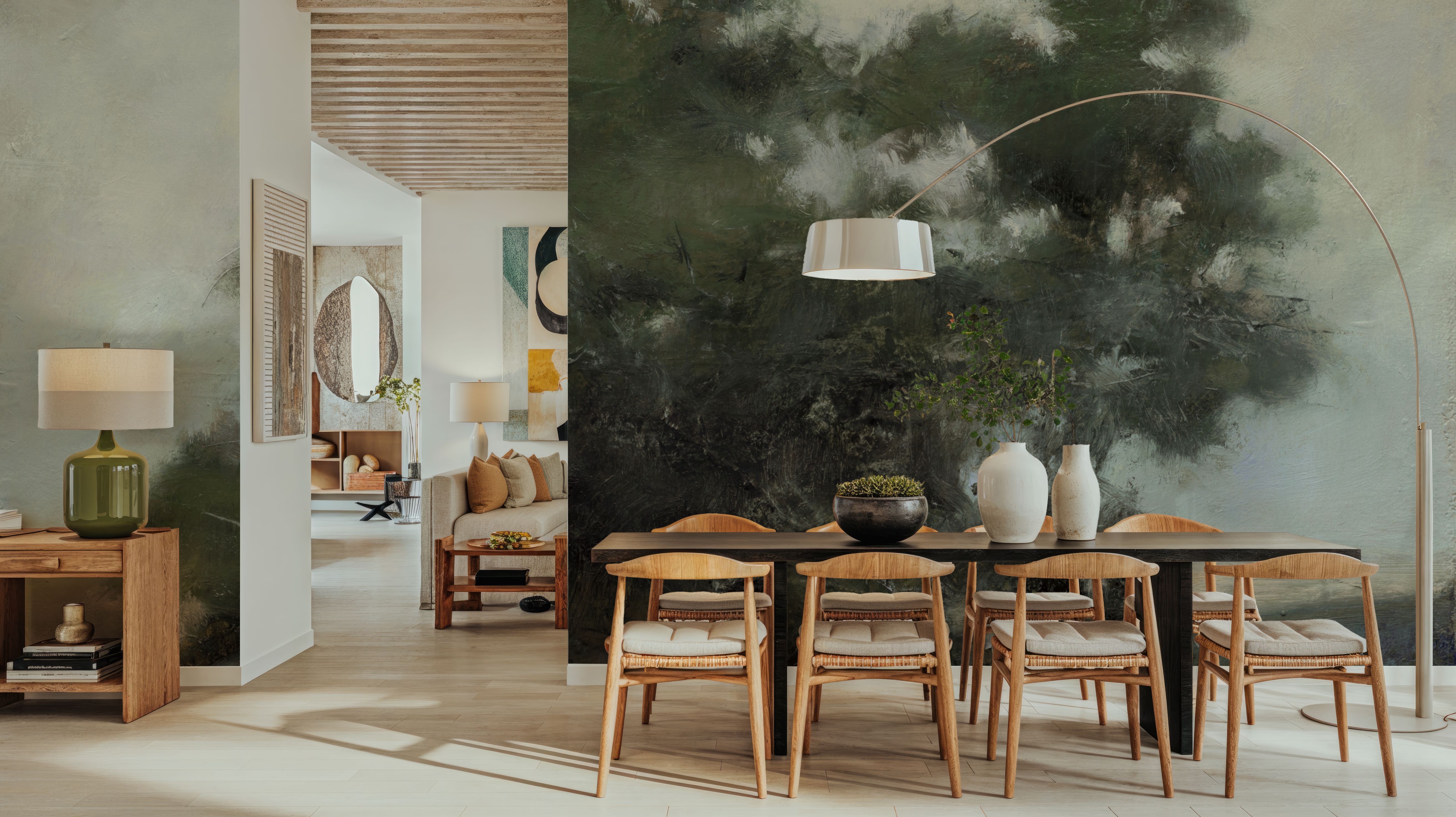 Solitary Light, Papel pintado