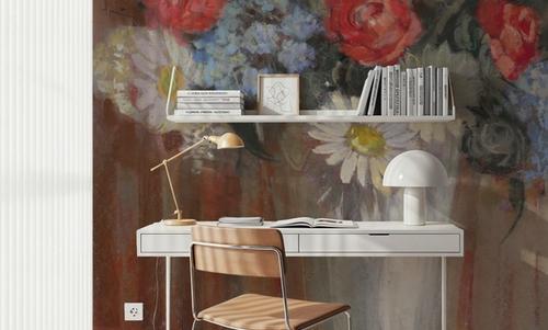 Vase of Flowers Patriotic