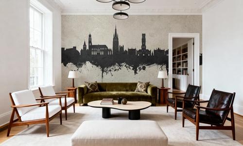 Bruges Belgium Skyline Concrete