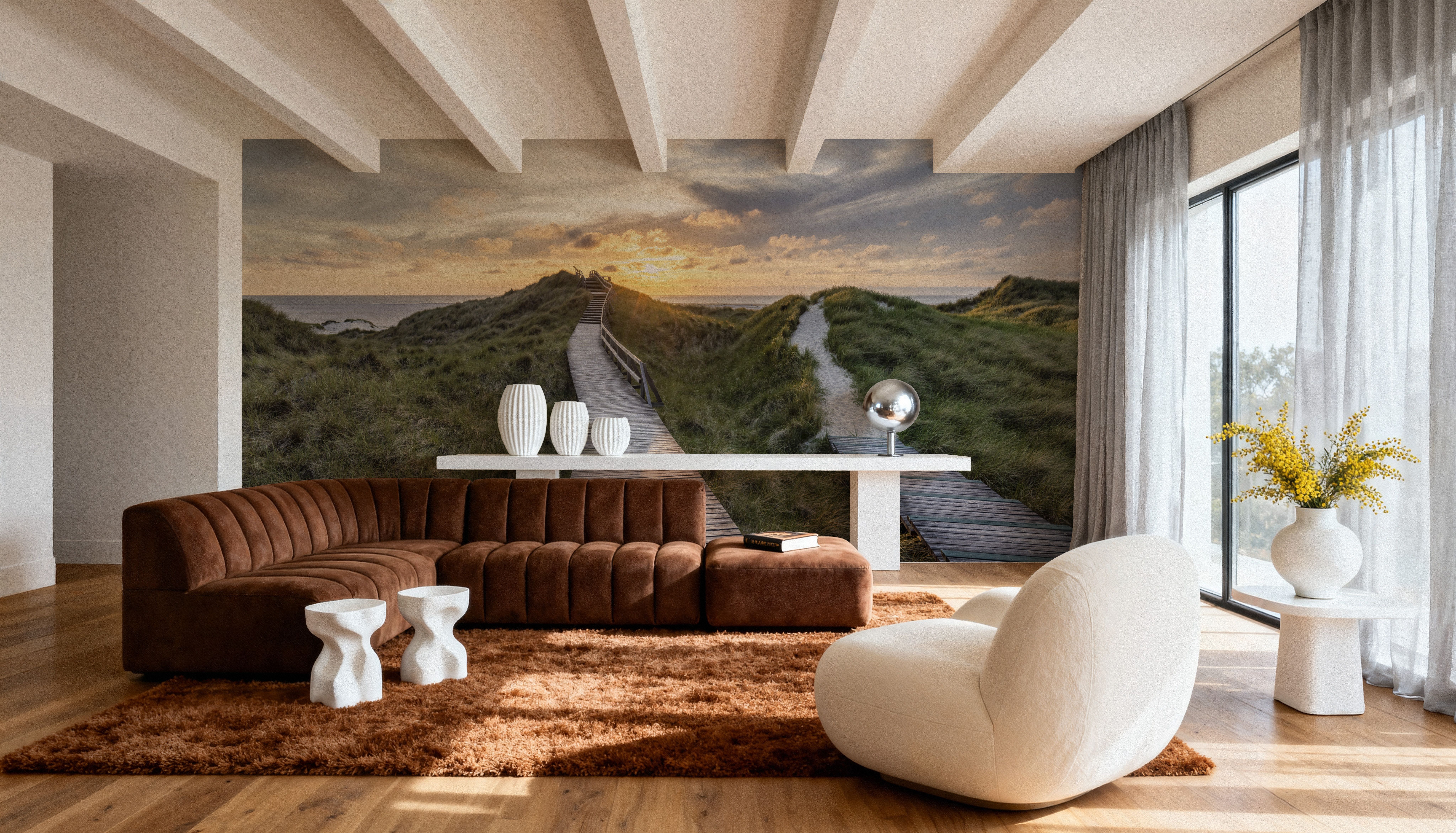 Double Boardwalk, Wallpaper