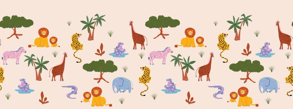 Funky Safari Mural