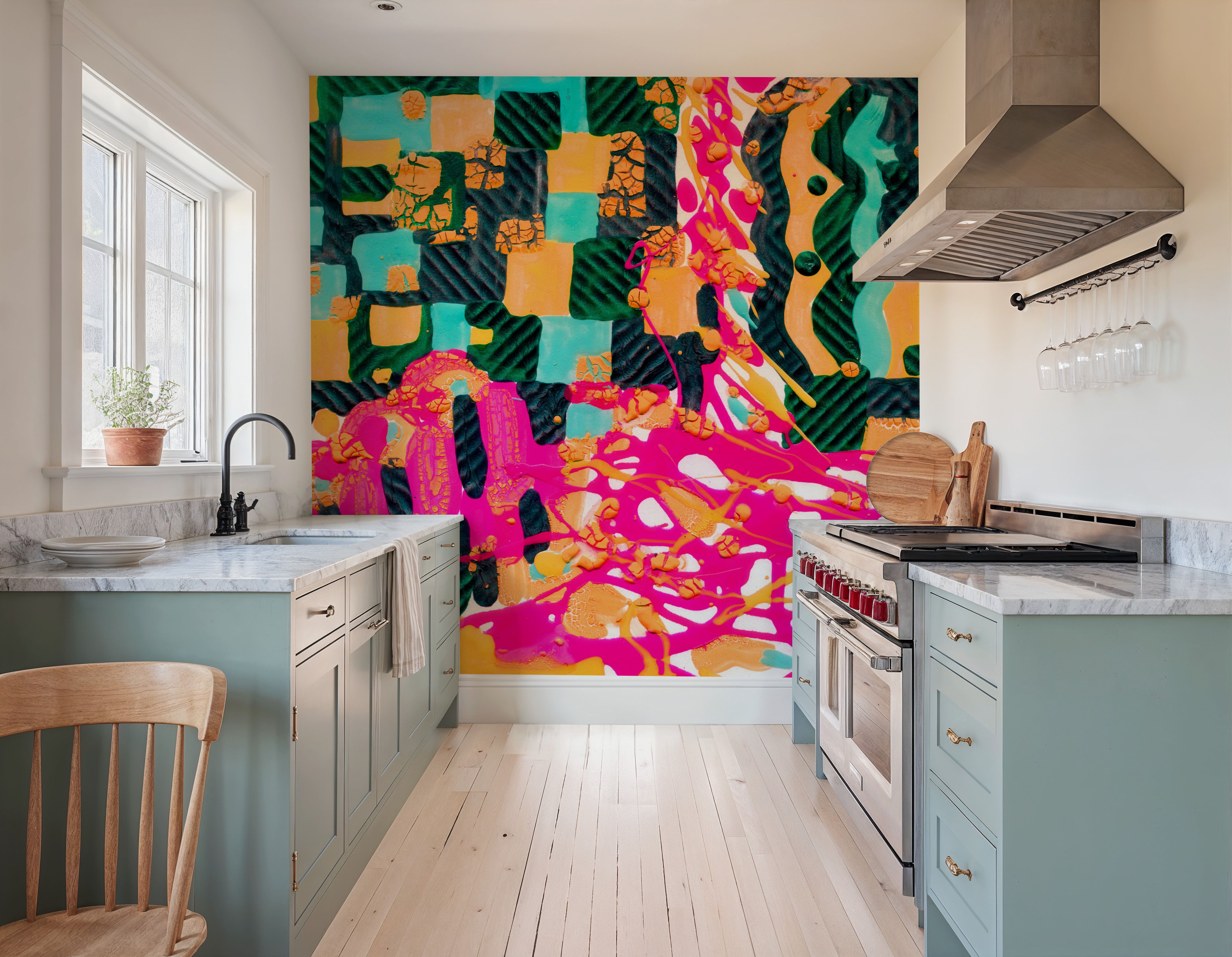 Volcano Melted Collage