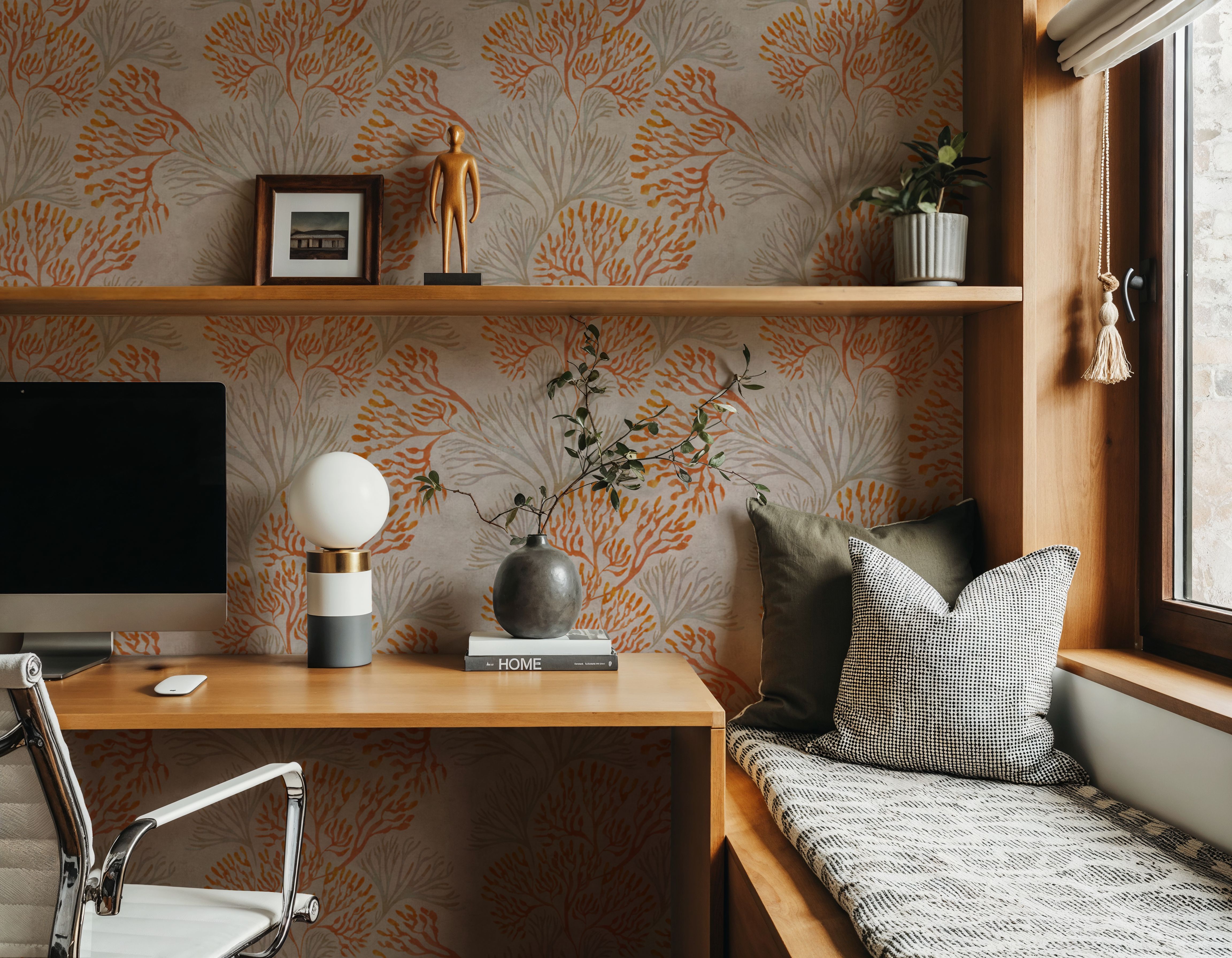 Subtle Seaweed, Orange