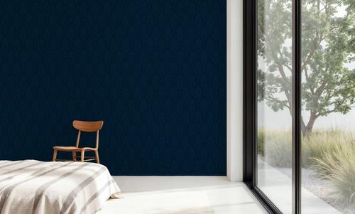 Brushstroke Fan Scallop, Midnight