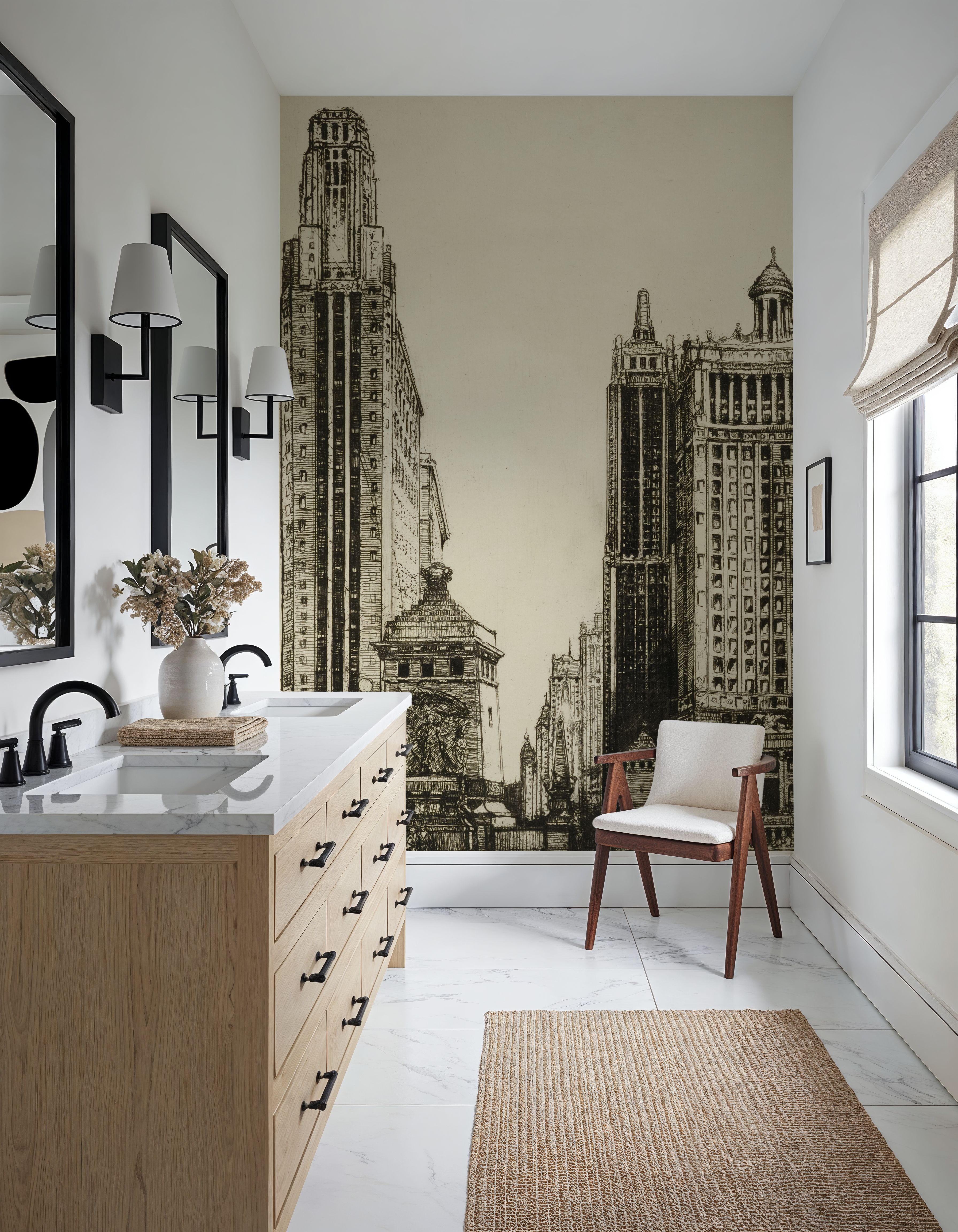 Chicago, the Gateway Illustration