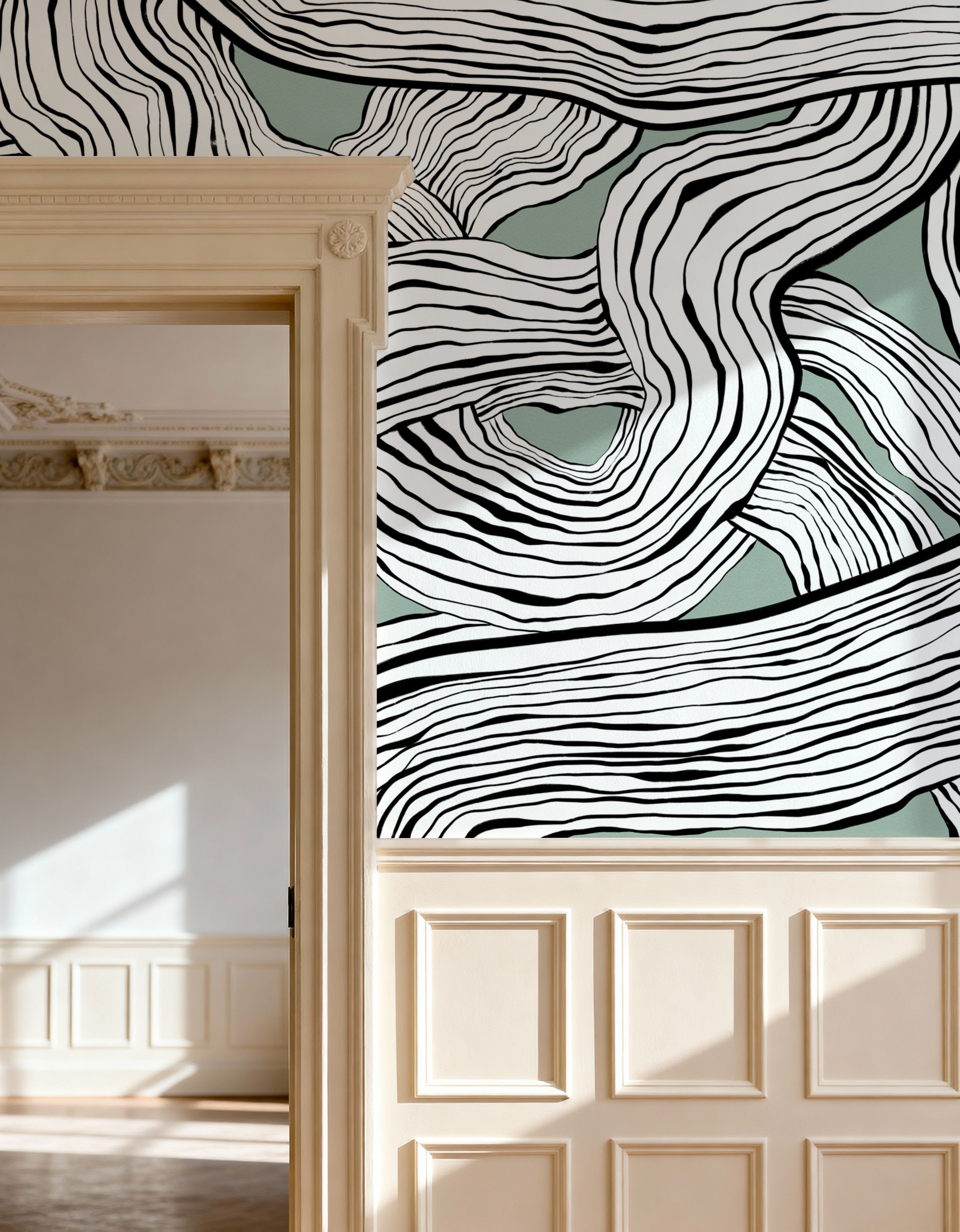 Weaves & Waves, Dusty Green