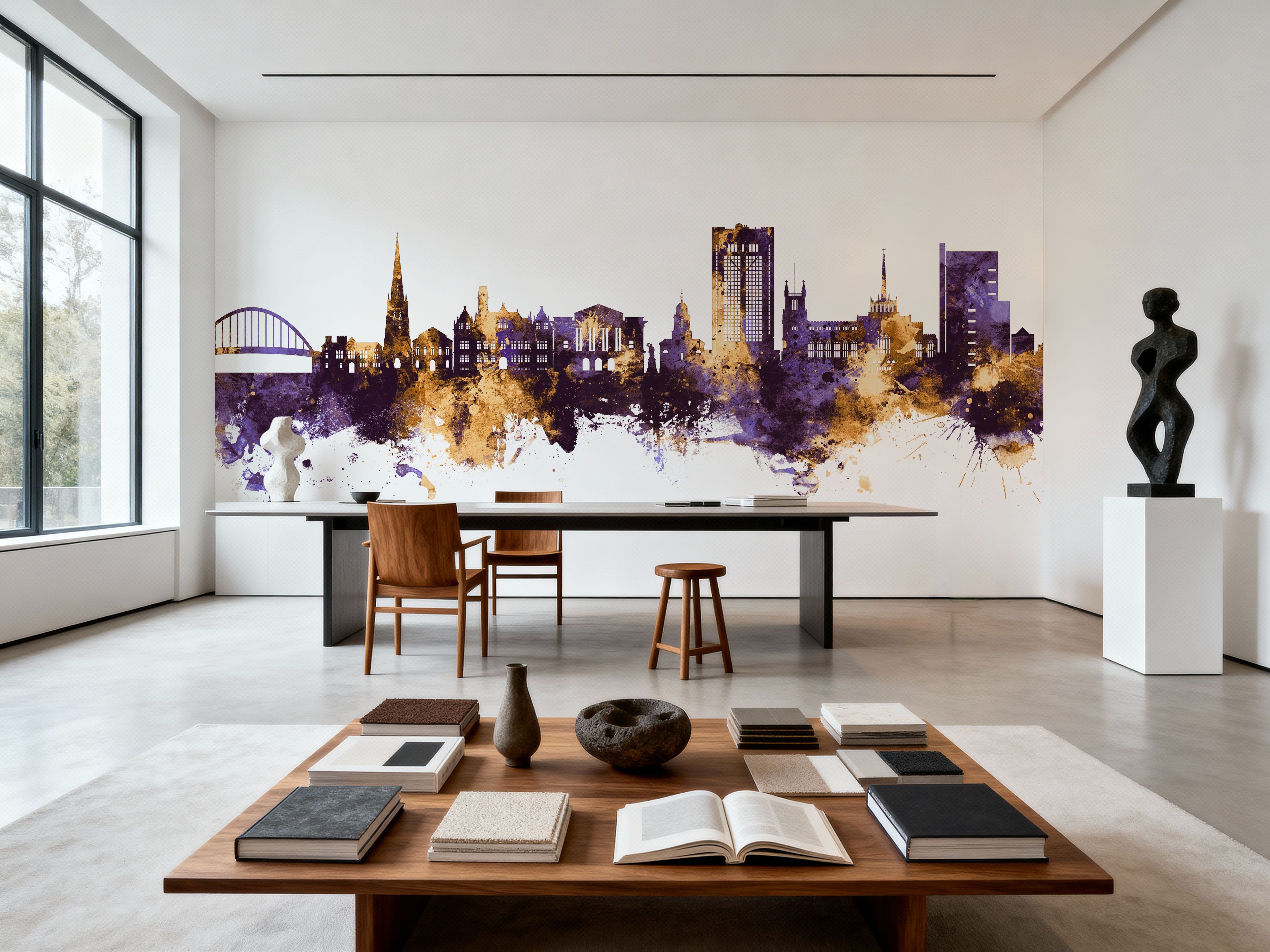 Blackburn England Skyline Purple & Gold