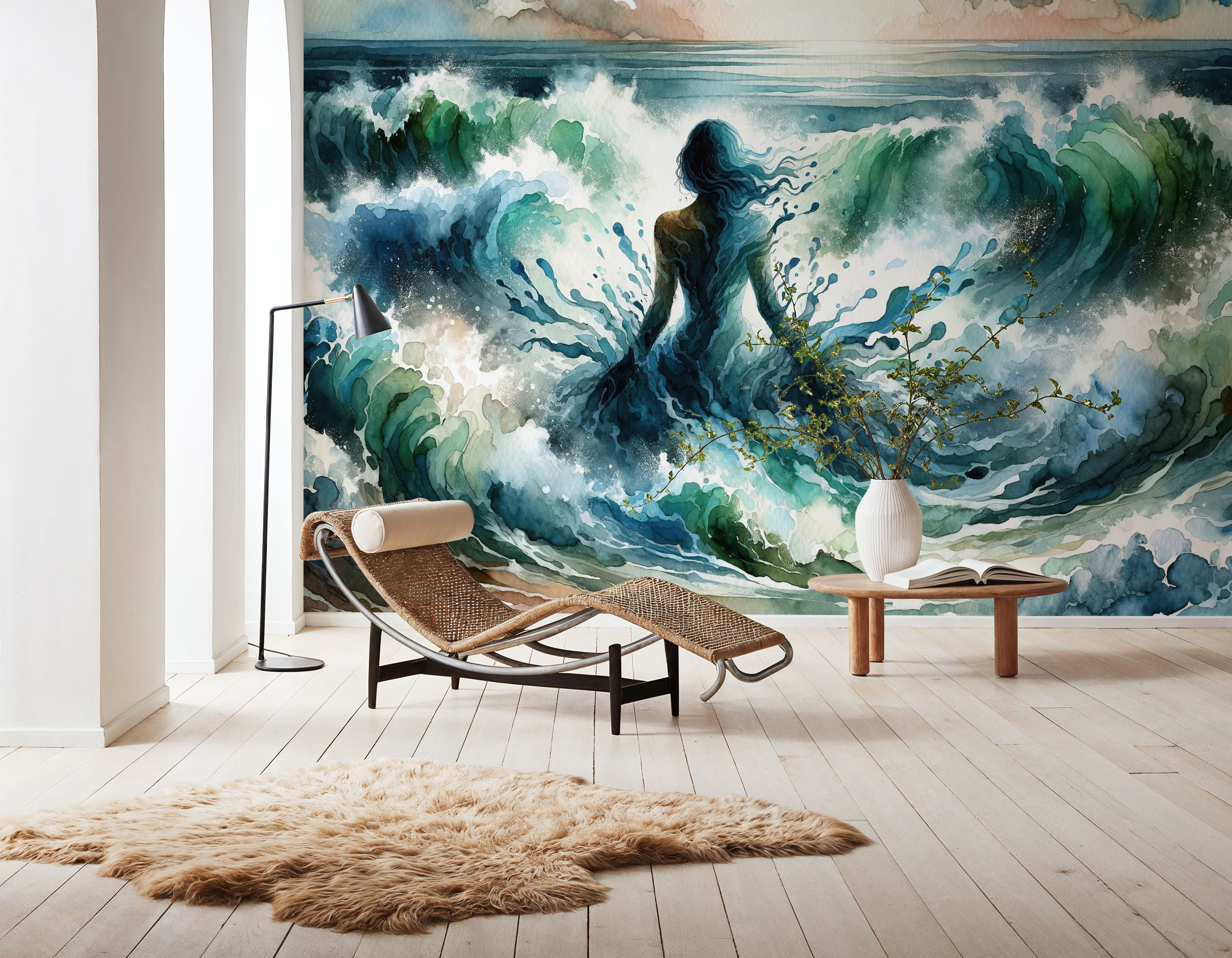 Ocean's Embrace Unfolding