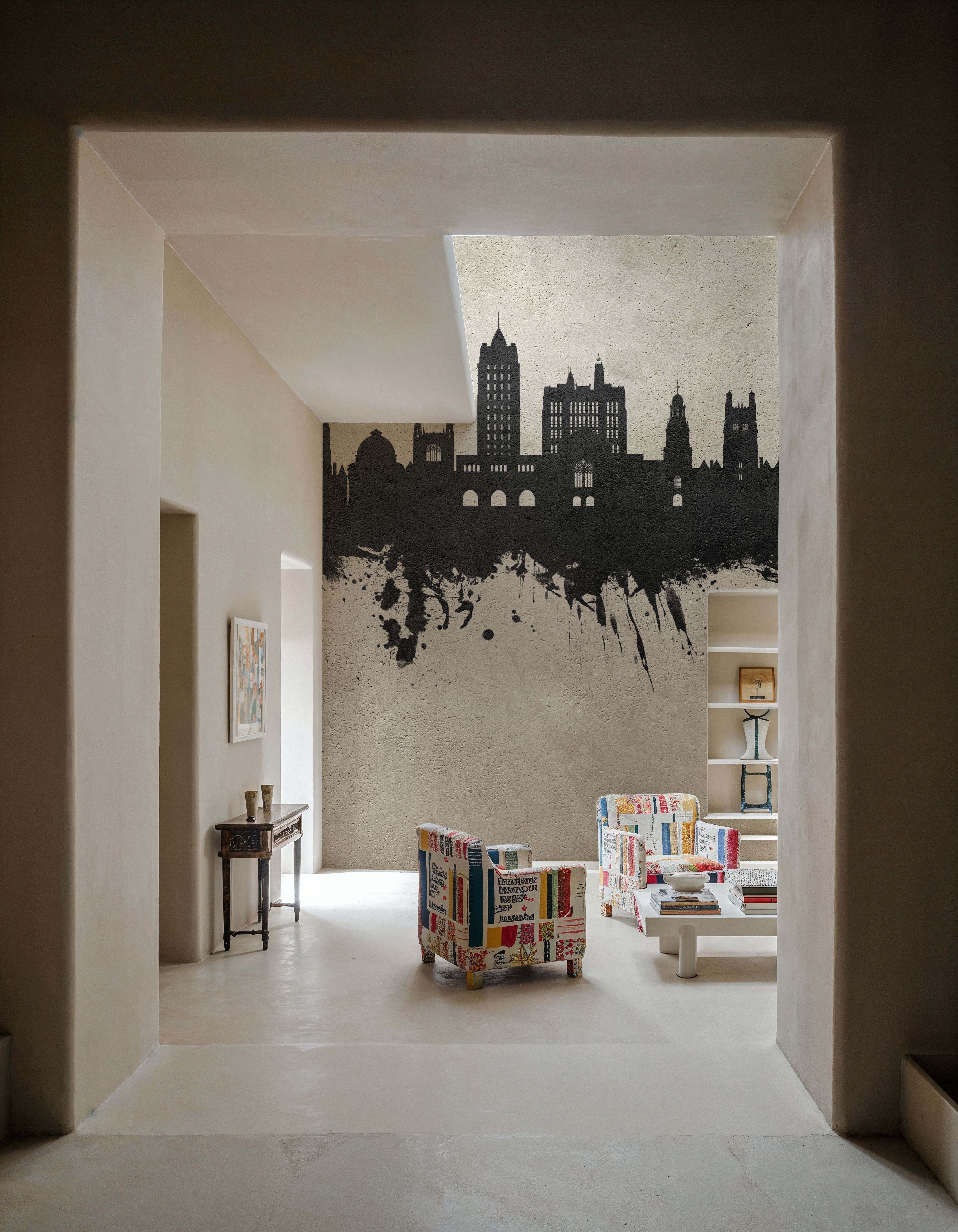 New Haven Connecticut Skyline Concrete