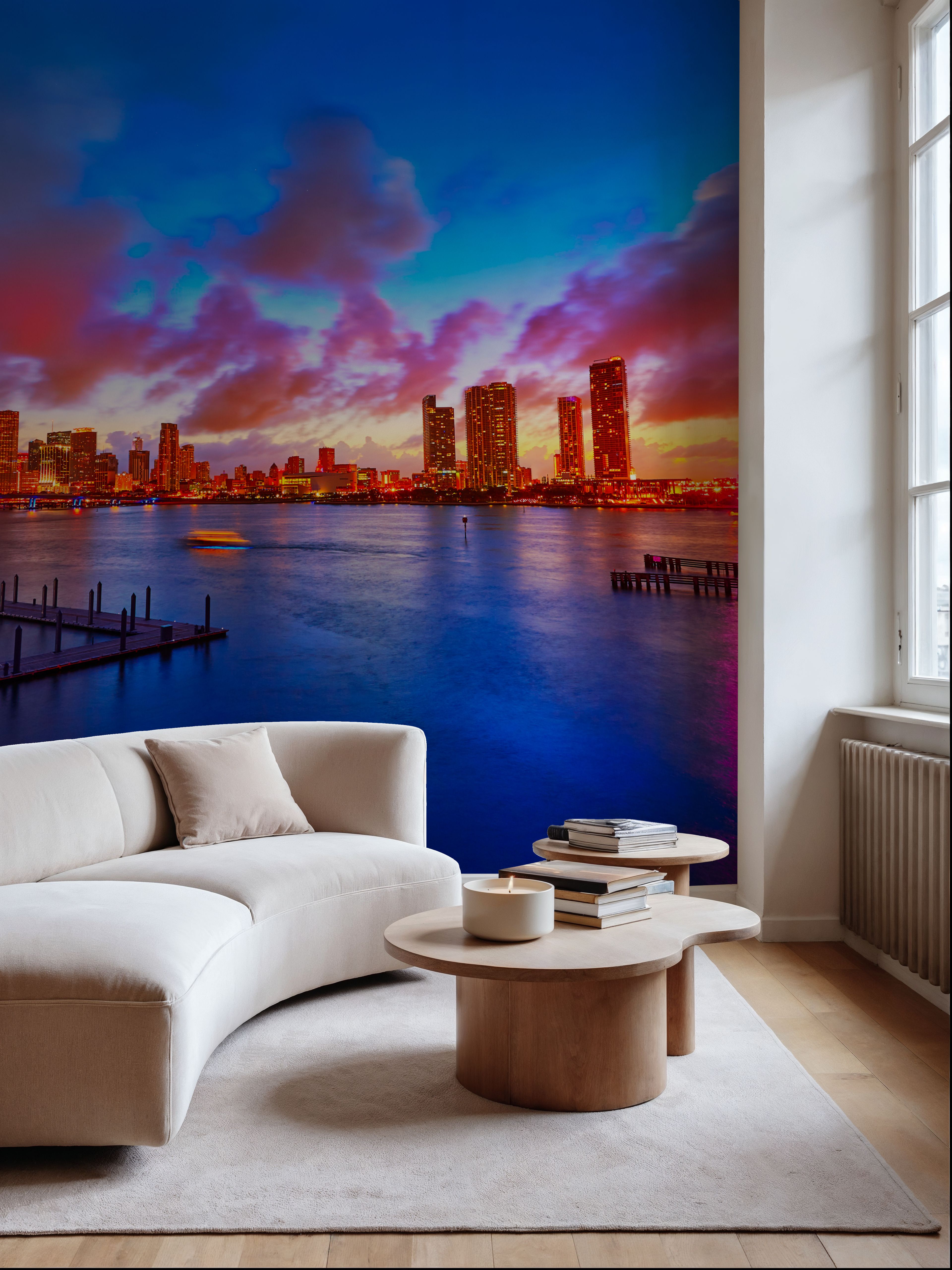 Miami Downtown Sunset
