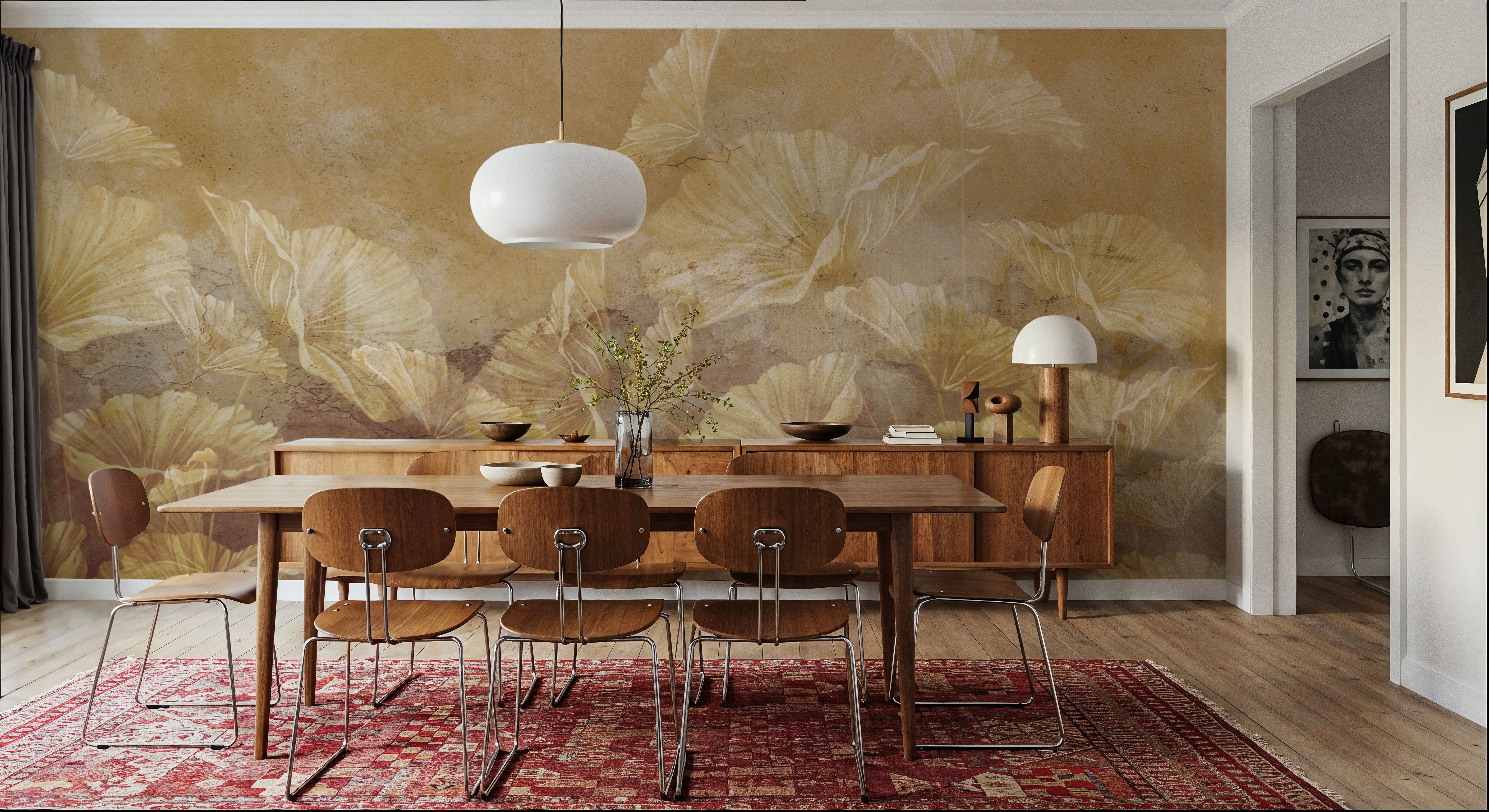 Golden Ginkgo, Wallpaper