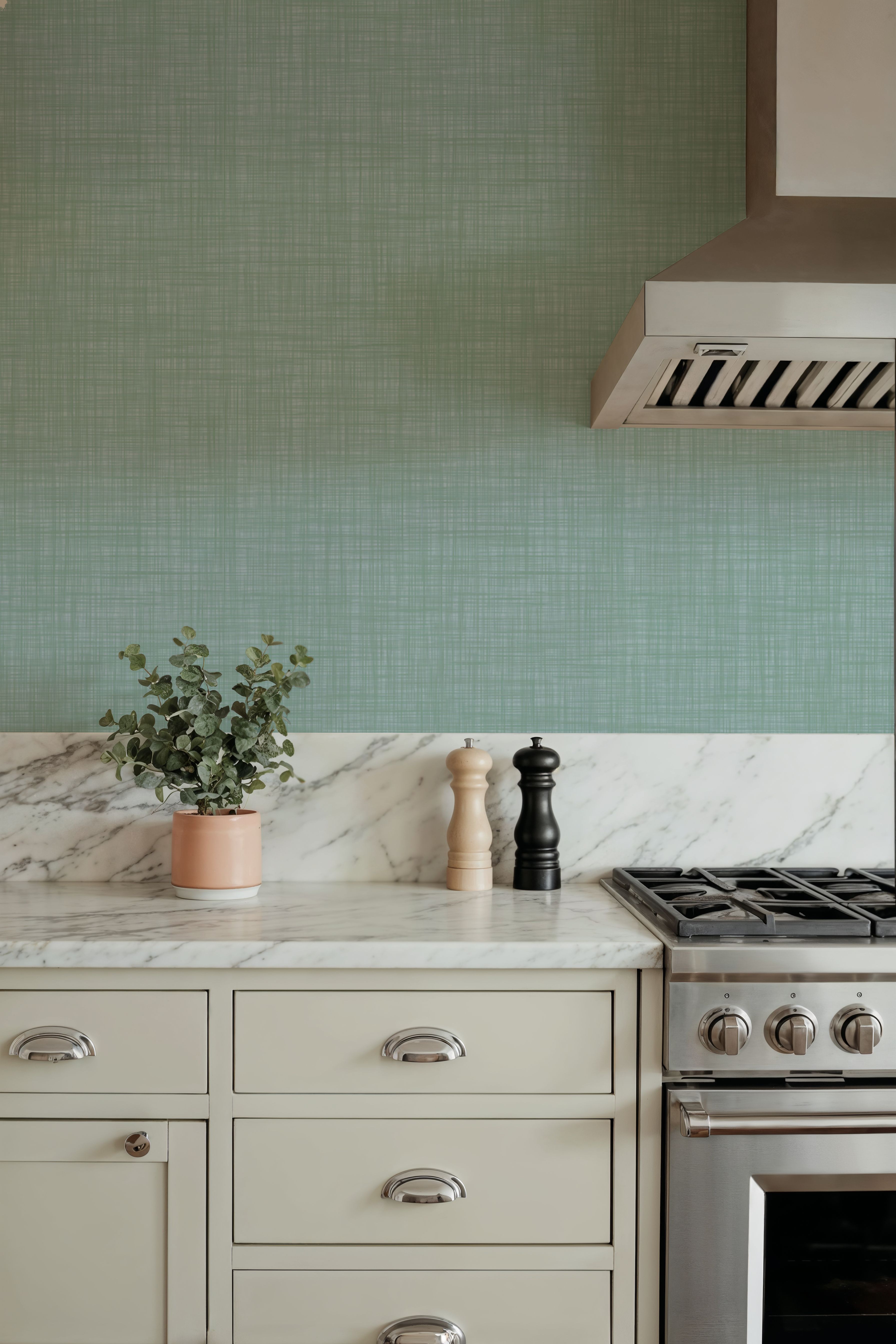 Mottled Linen Effect, Robin's Egg