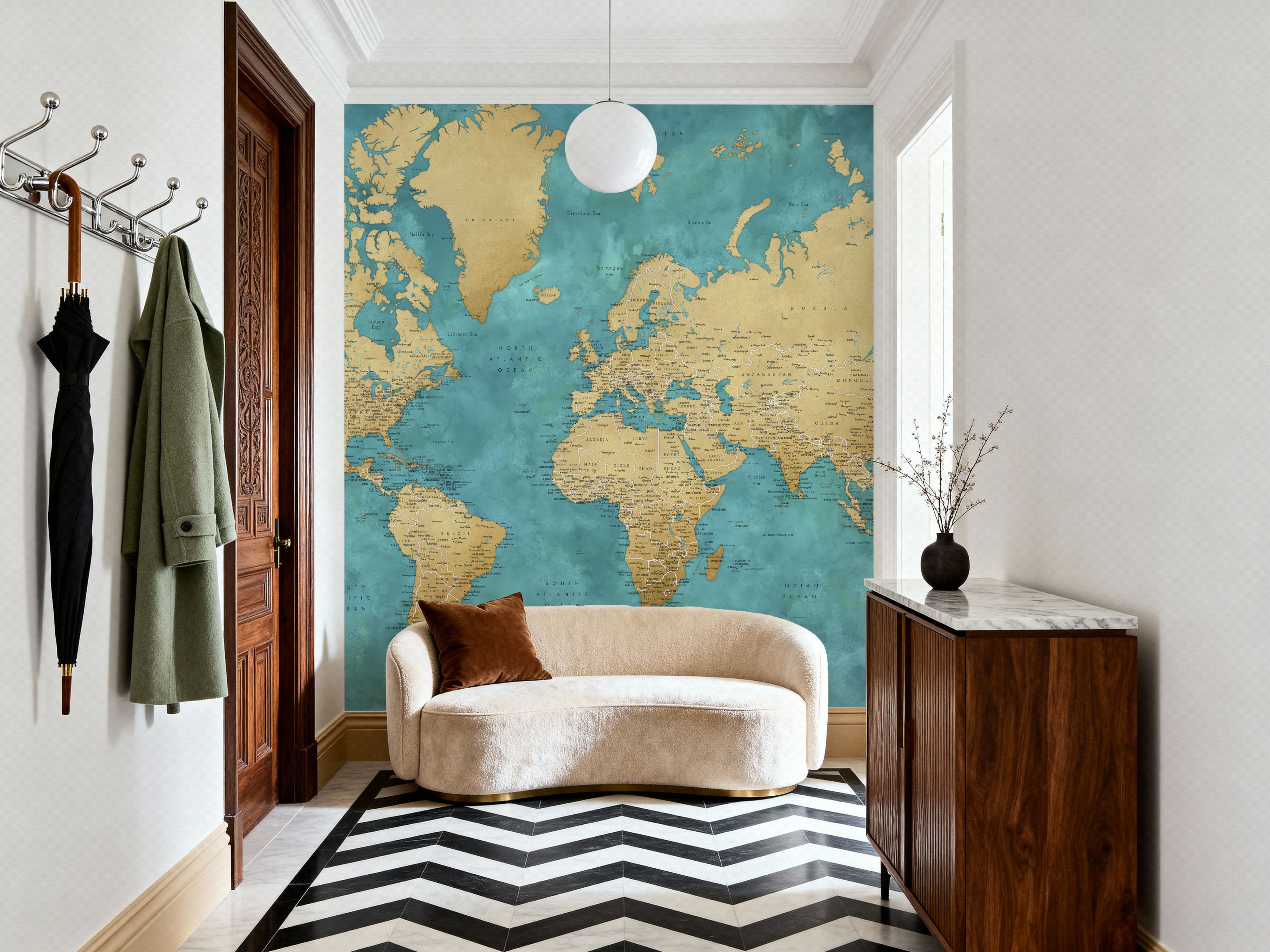 World Map Cities - Lexy