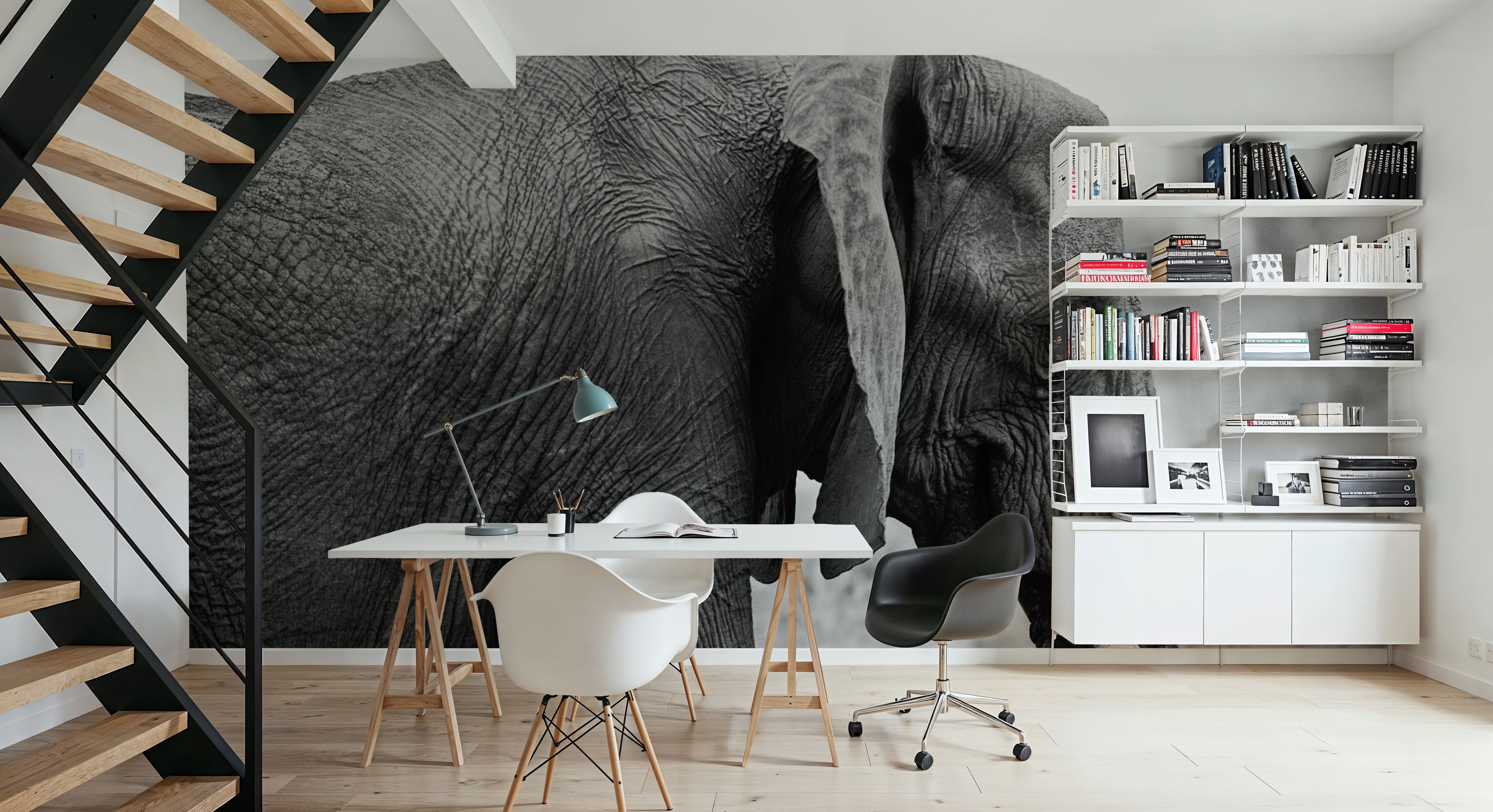 Ellie Side Profile BW