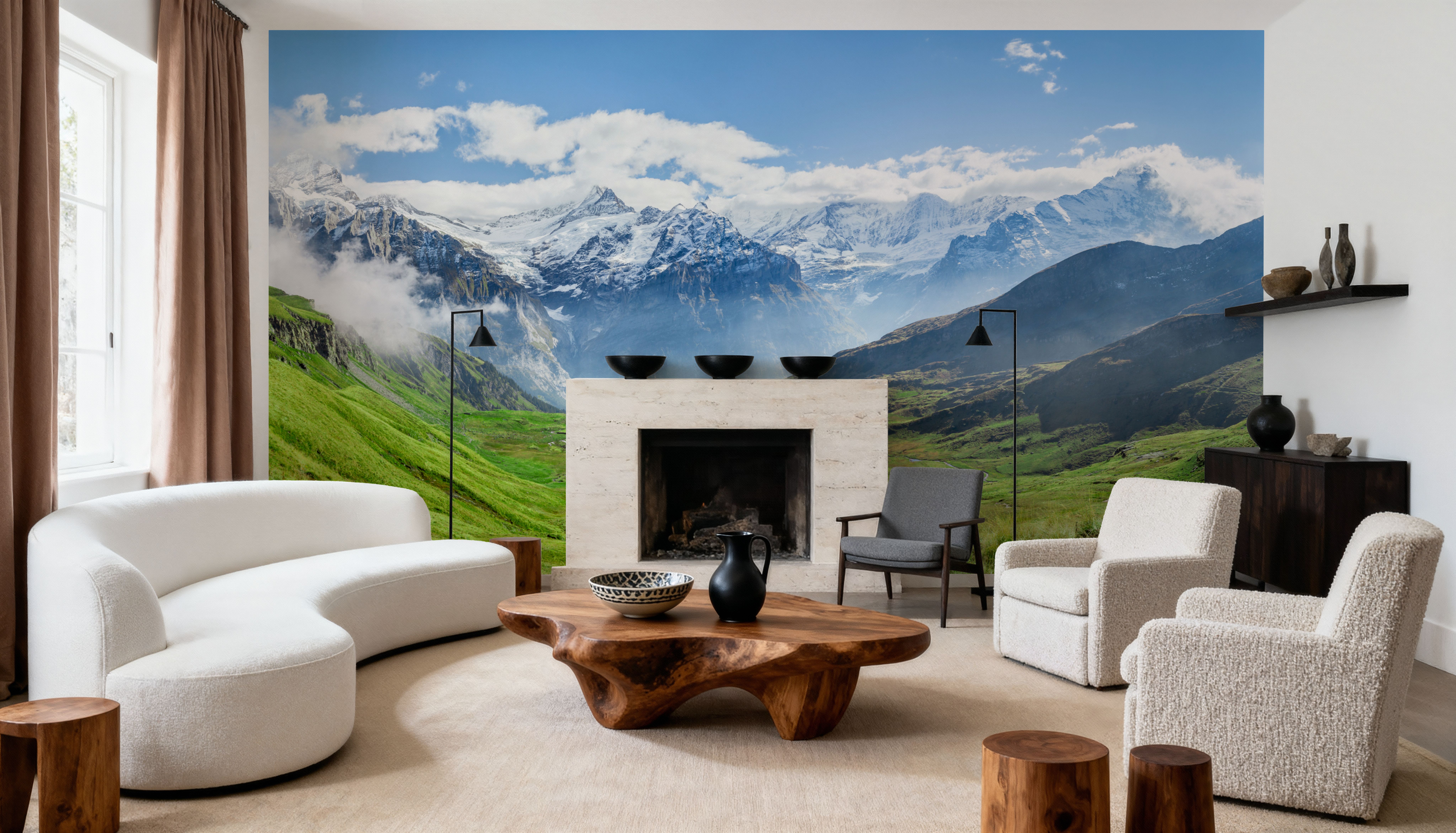 Alps Showing Off