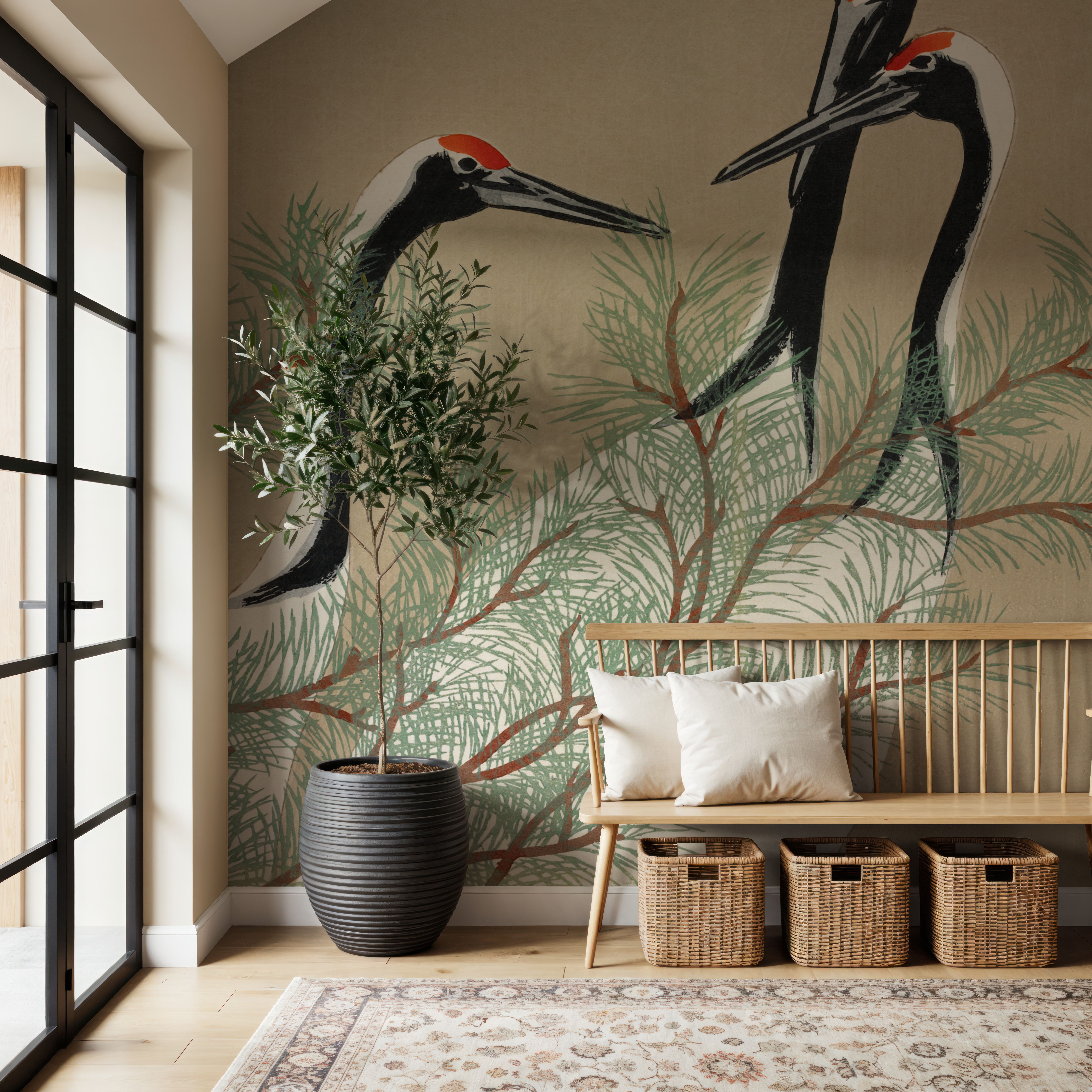 Cranes From Momoyogusa