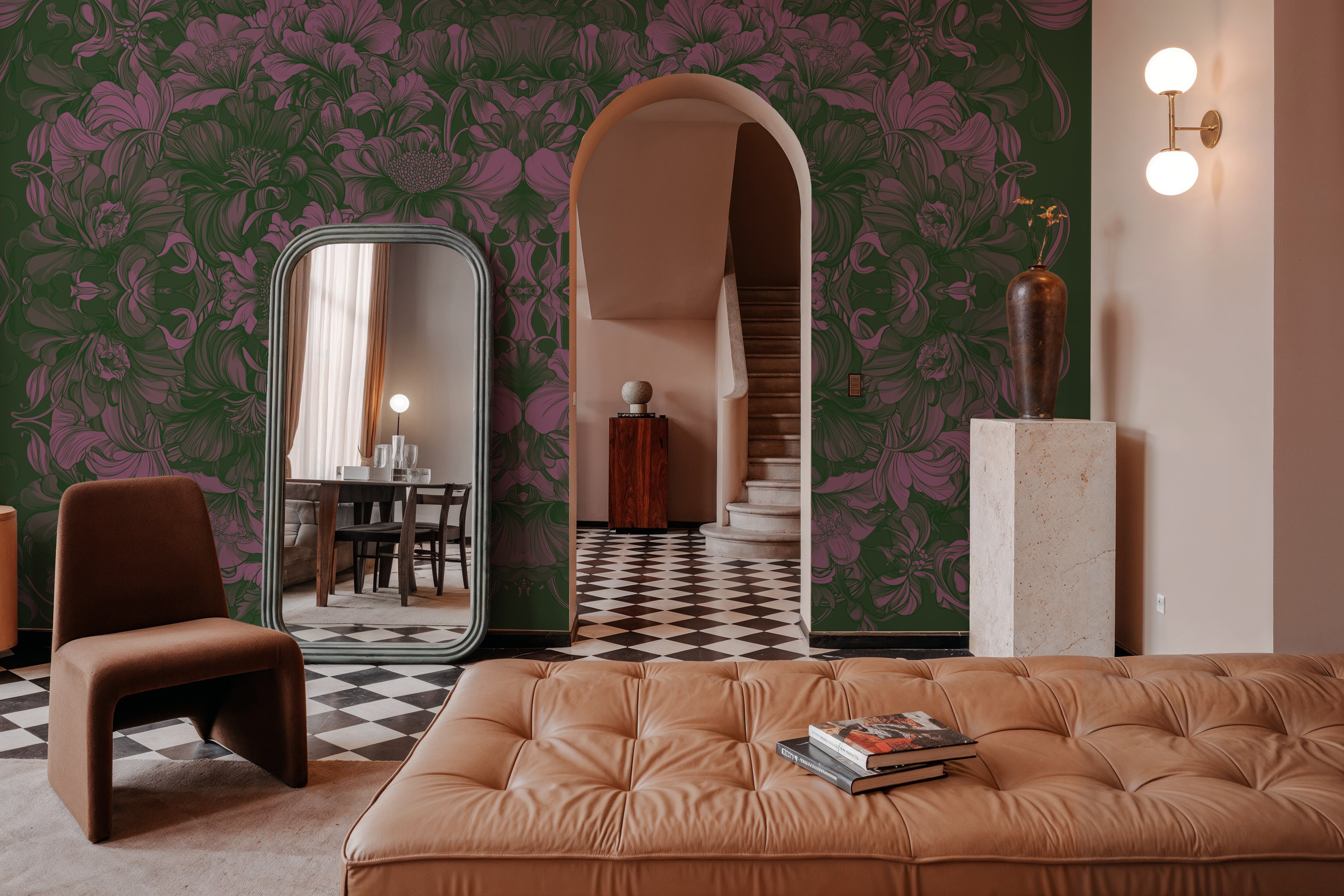 Scandi Flower Ceiling VI